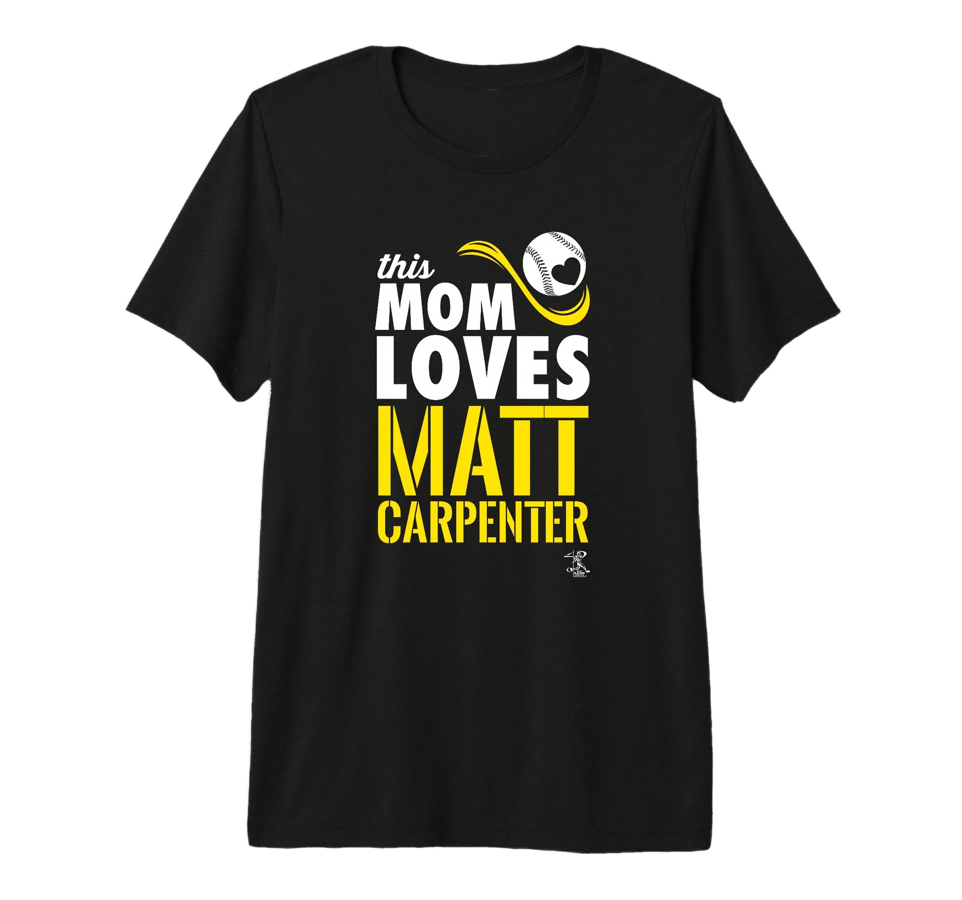 Matt Carpenter This Mom Loves Tri Blend T-Shirt - Fun Novelty Design Unisex - T-Shirt, Sweatshirt, Hoodie