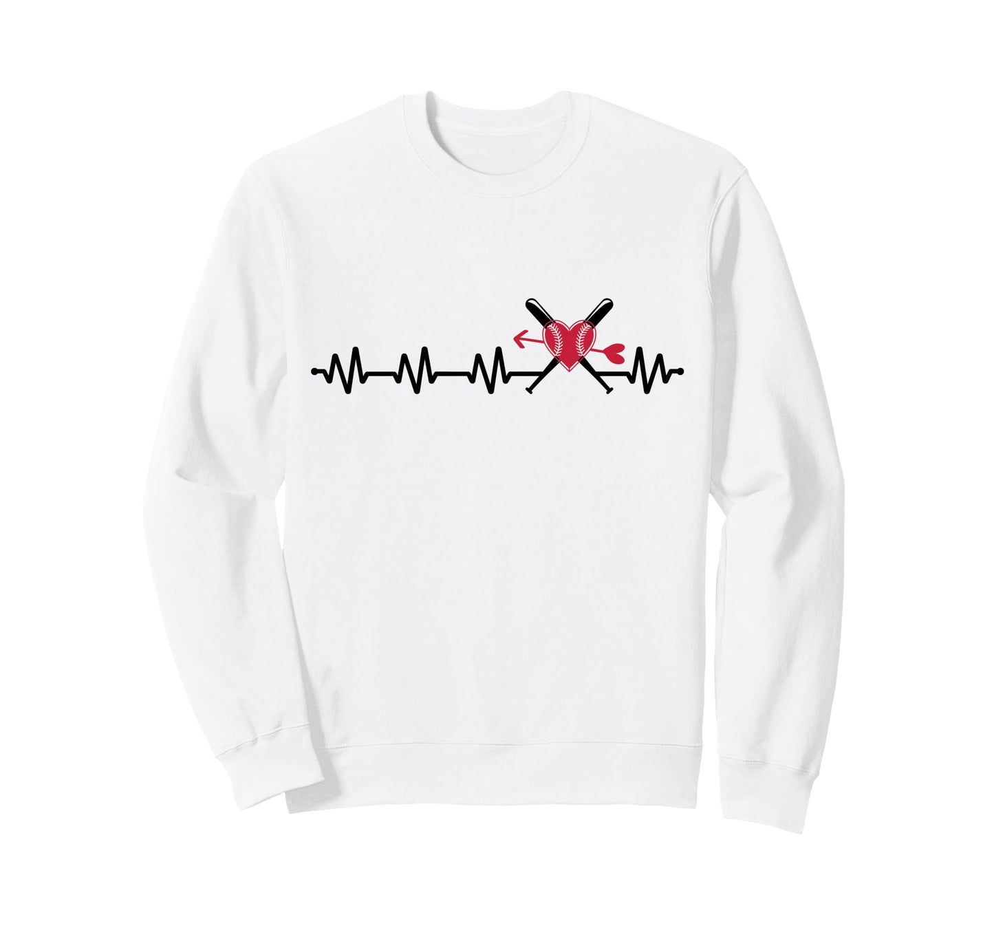 Baseball Softball Baseball Mom Sweatshirt - Unique Graphic Unisex - T-Shirt, Sweatshirt, Hoodie