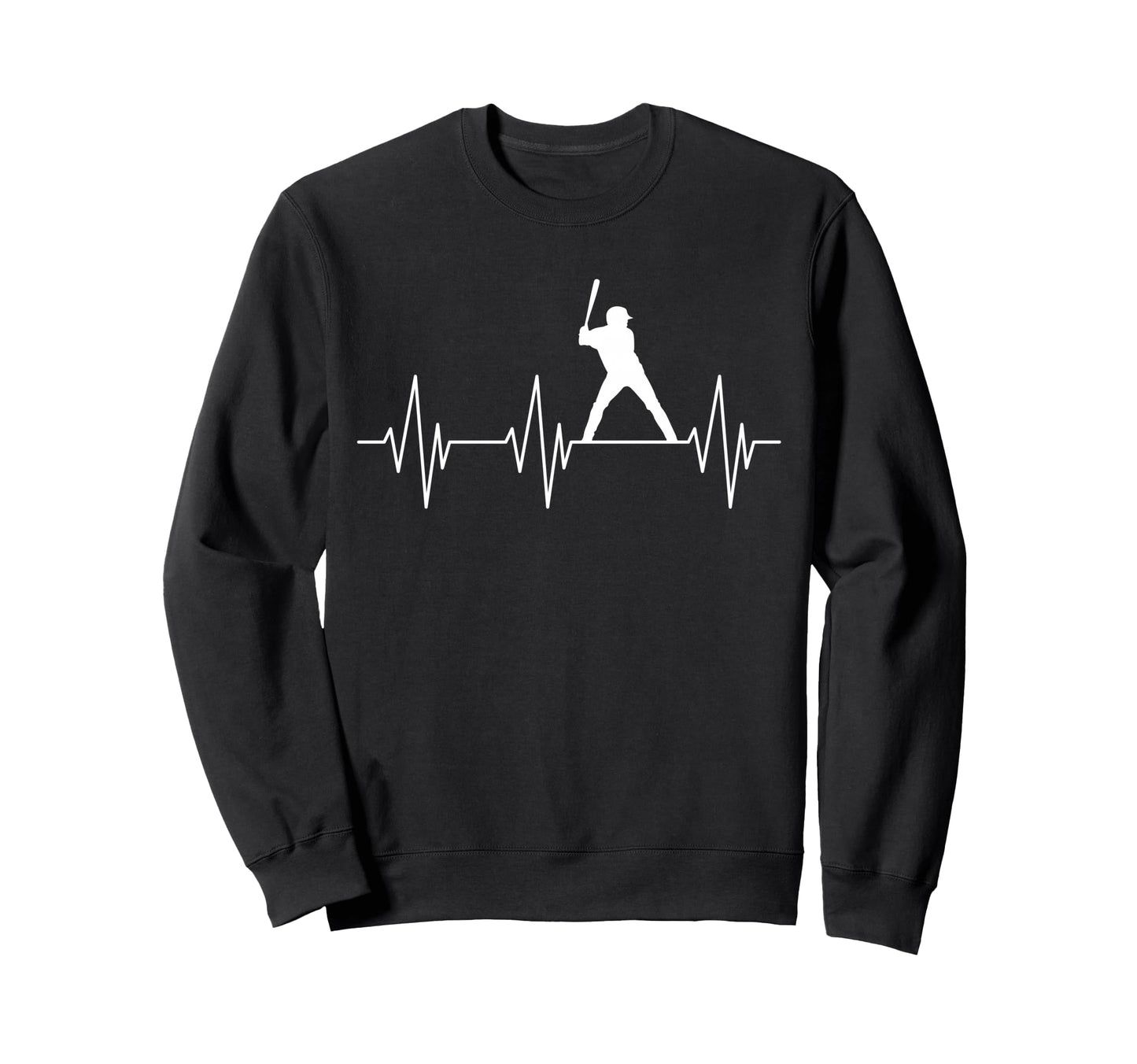 Baseball Batter Player Baseball Sweatshirt - Unique Graphic for Adults - T-Shirt, Sweatshirt, Hoodie