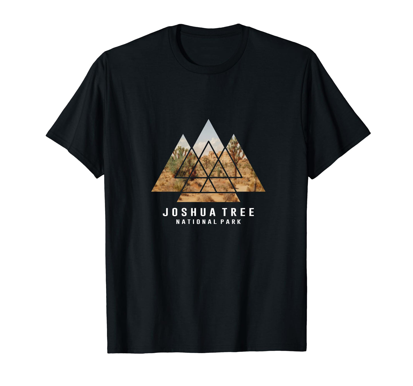Joshua Tree National Park Outdoor Triangle T-Shirt - Graphic Print Unisex - T-Shirt, Sweatshirt, Hoodie