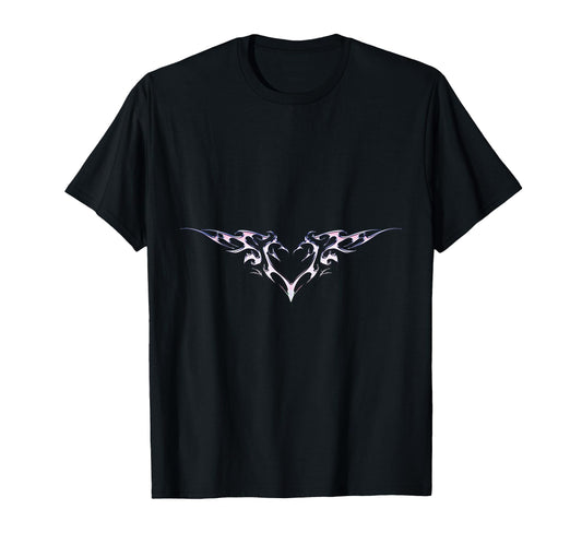 Alt Aesthetic Heart Tribal Heart T-Shirt - Custom Art Print for Adults - T-Shirt, Sweatshirt, Hoodie