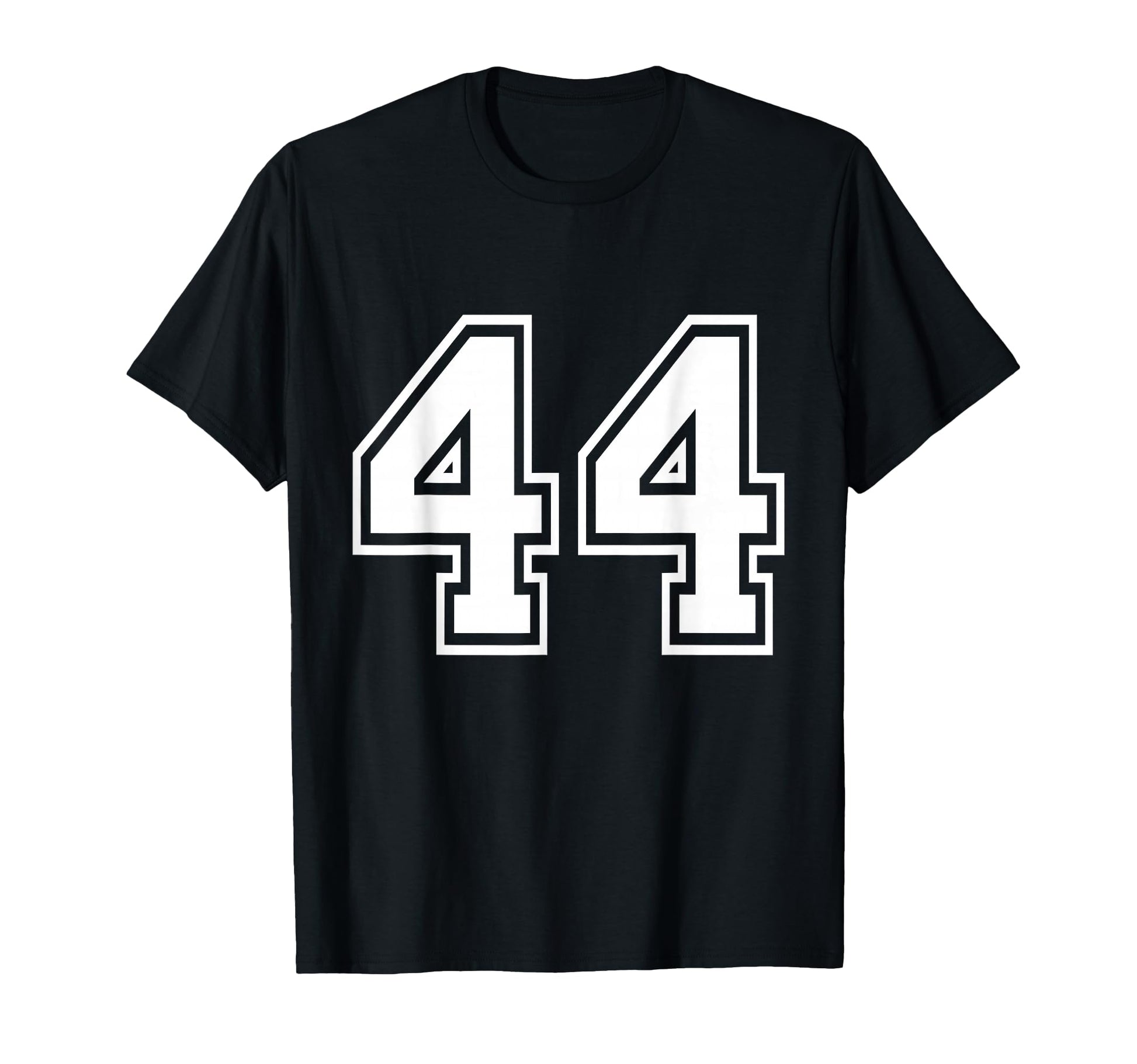 Number 44 Varsity Sports Team T-Shirt - Casual Everyday Wear Men Women - T-Shirt, Sweatshirt, Hoodie
