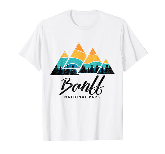 Banff Canadian National Park Souvenir T-Shirt - Unique Graphic Men Women - T-Shirt, Sweatshirt, Hoodie