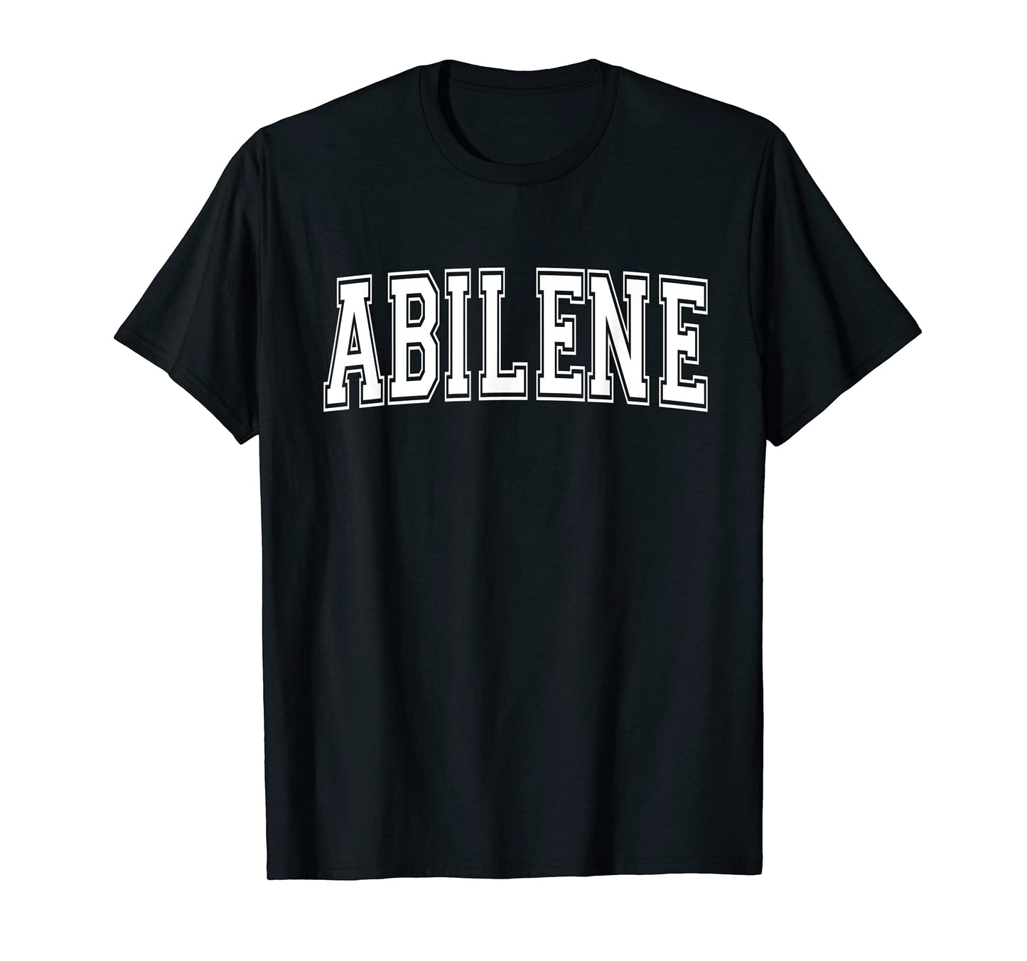 Abilene Tx Texas Usa Sports Varsity T-Shirt - Novelty Apparel for Adults - T-Shirt, Sweatshirt, Hoodie