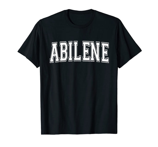 Abilene Tx Texas Usa Sports Varsity T-Shirt - Novelty Apparel for Adults - T-Shirt, Sweatshirt, Hoodie