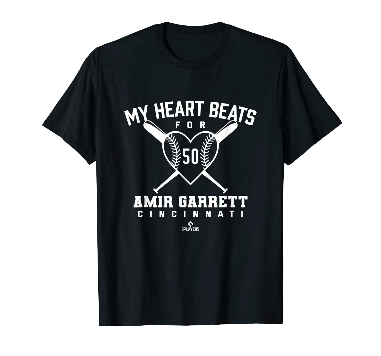 My Heart Beats Amir Garrett T-Shirt - Casual Everyday Wear Men Women - T-Shirt, Sweatshirt, Hoodie
