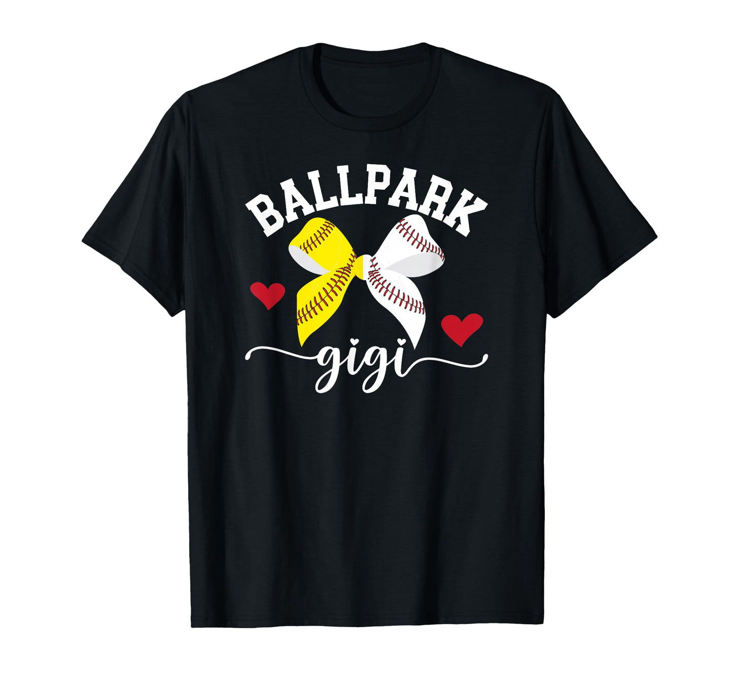 Ballpark Gigi Grandma Softball T-Shirt - Casual Everyday Wear Men Women - T-Shirt, Sweatshirt, Hoodie