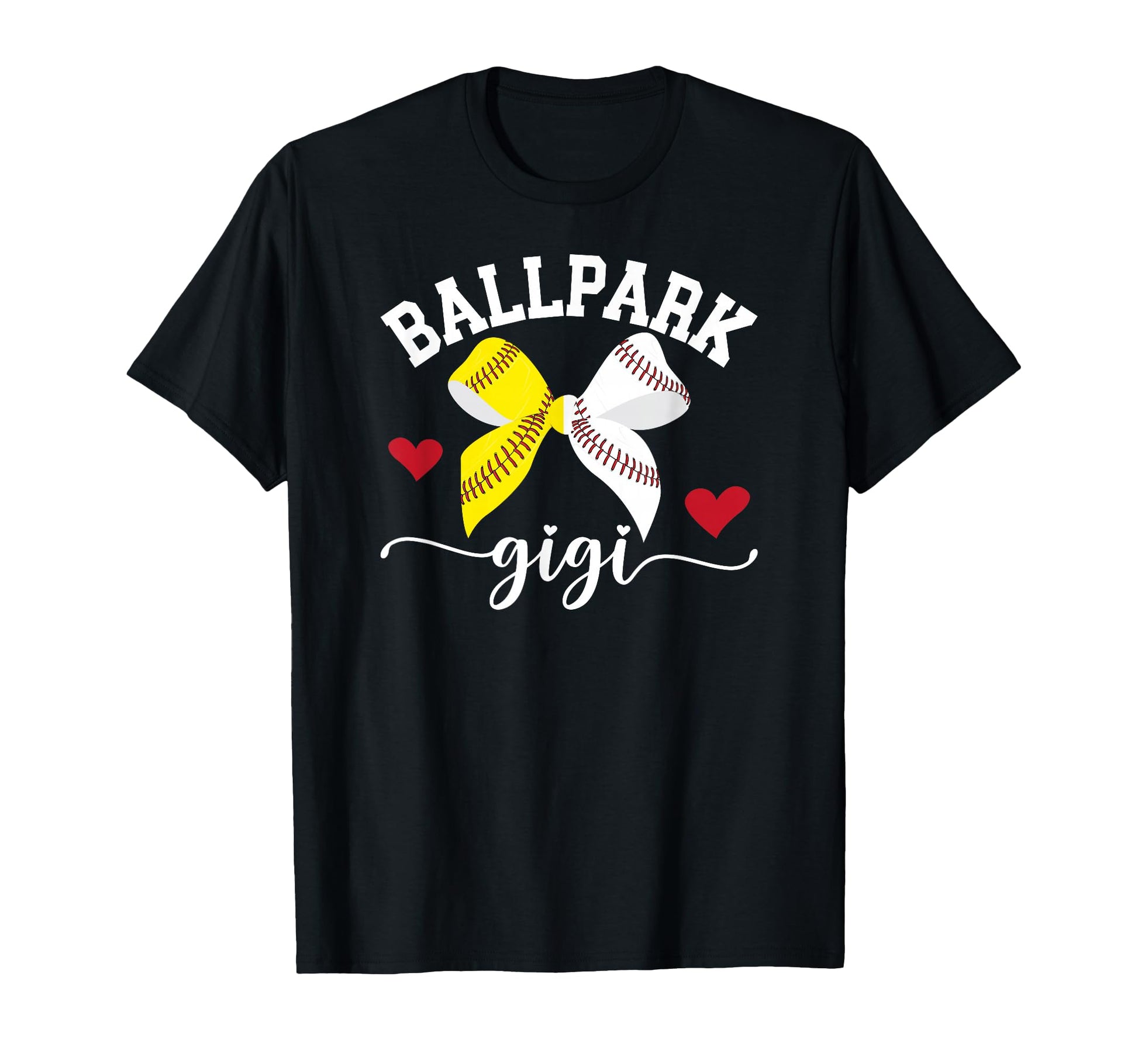Ballpark Gigi Grandma Softball T-Shirt - Casual Everyday Wear Men Women - T-Shirt, Sweatshirt, Hoodie