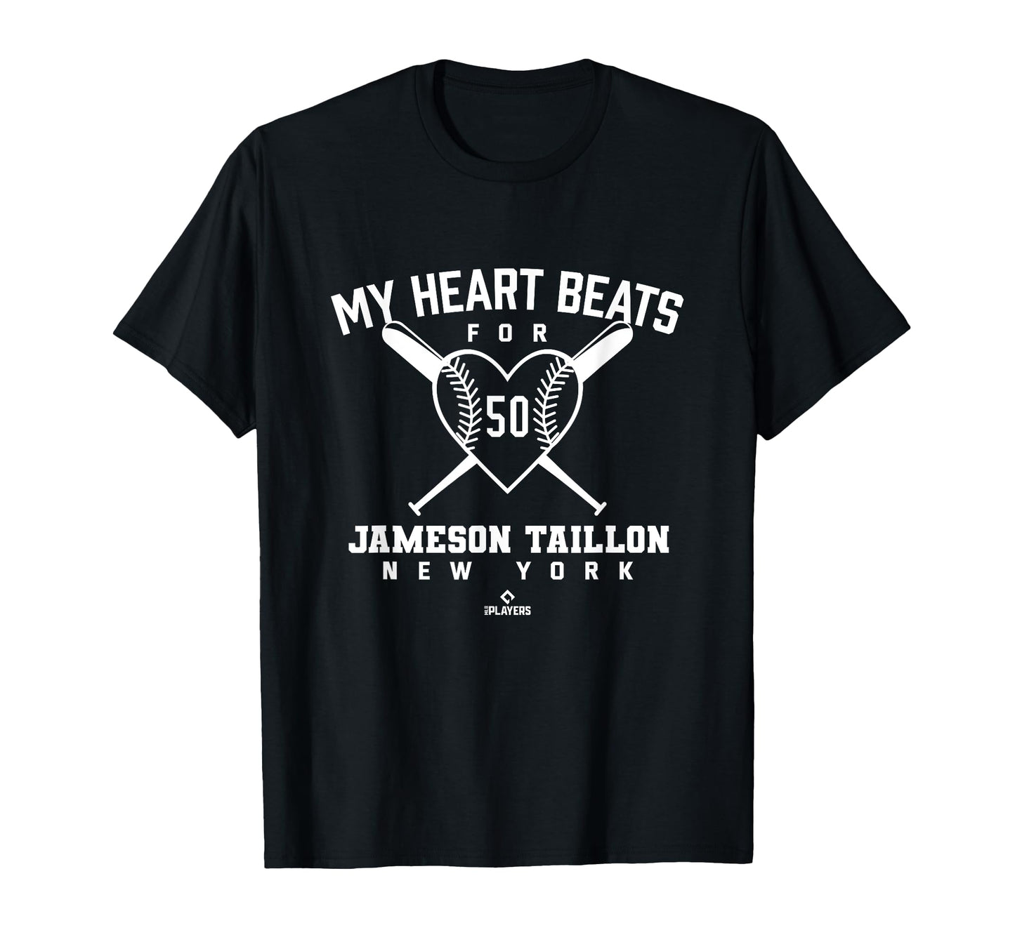 My Heart Beats Jameson Taillon T-Shirt - Trendy Graphic Men Women - T-Shirt, Sweatshirt, Hoodie
