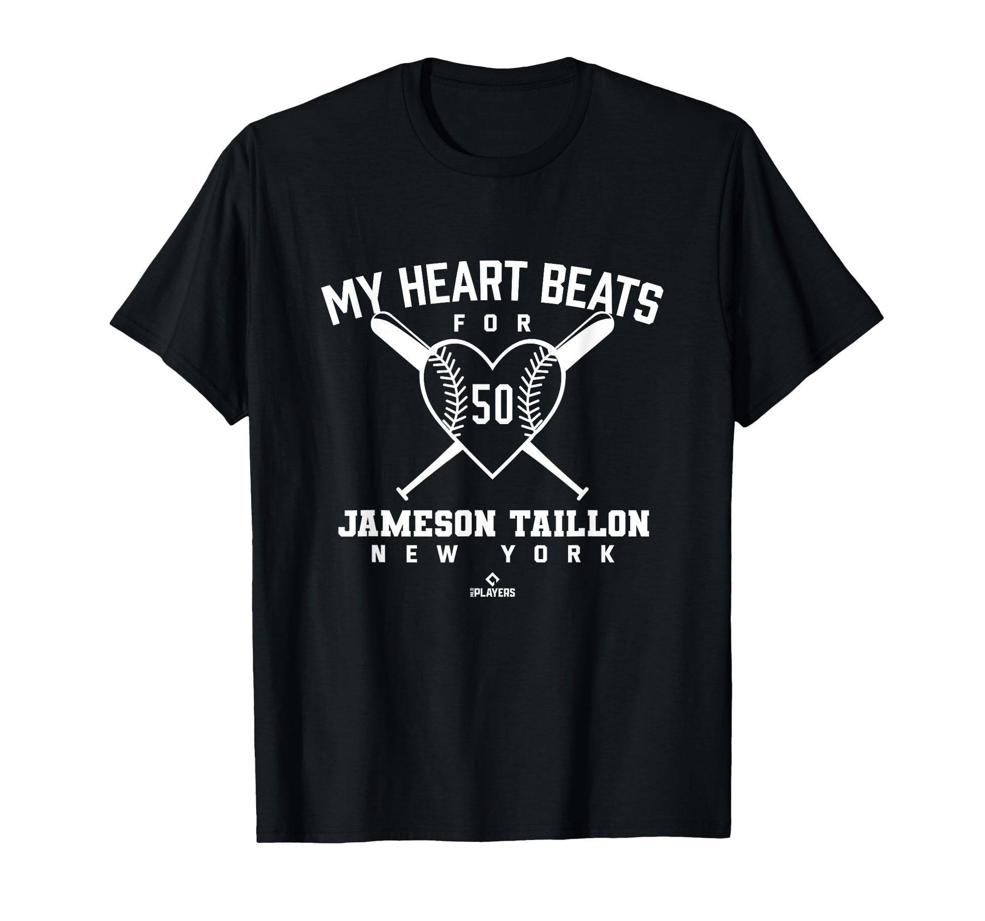 My Heart Beats Jameson Taillon T-Shirt - Trendy Graphic Men Women - T-Shirt, Sweatshirt, Hoodie