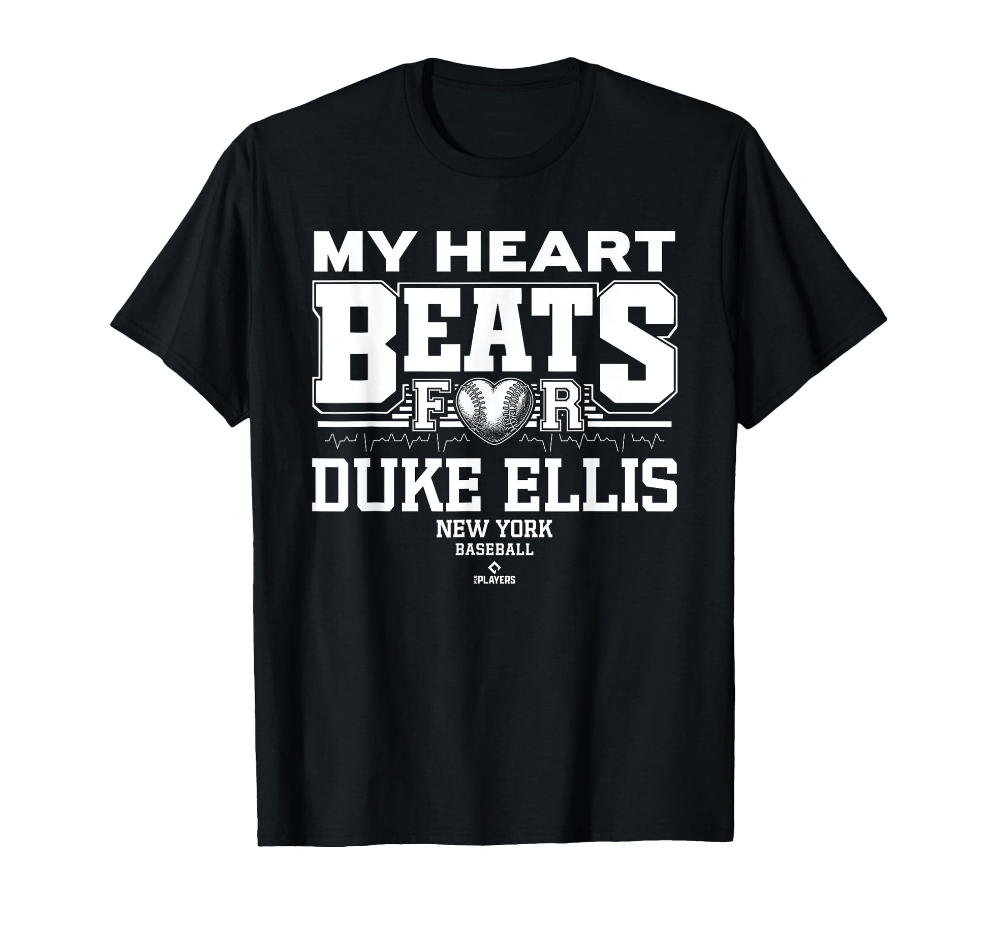 My Heart Beats Duke Ellis New York T-Shirt - Aesthetic Graphic Unisex - T-Shirt, Sweatshirt, Hoodie
