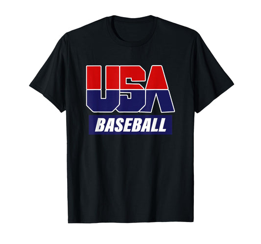 Baseball 2024 Usa T-Shirt - Casual Everyday Wear Unisex - T-Shirt, Sweatshirt, Hoodie