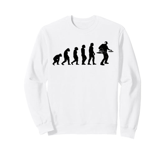 80S Music Disk Jockey Dj Vinyl Sweatshirt - Fun Novelty Design Men Women - T-Shirt, Sweatshirt, Hoodie
