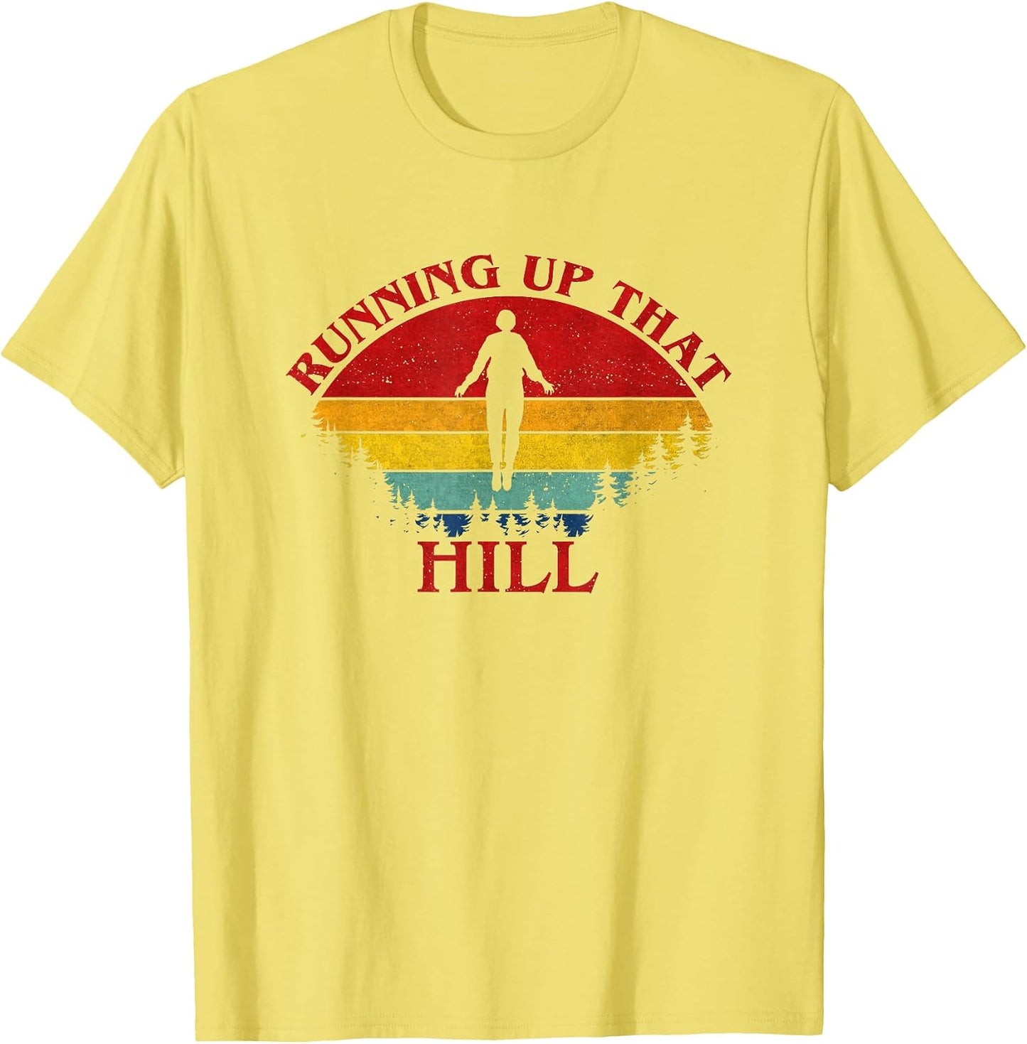 Running up that hill 80s Runner Lover - Adult & Kids T-Shirts, Sweatshirts & Hoodies apparel design preview 1