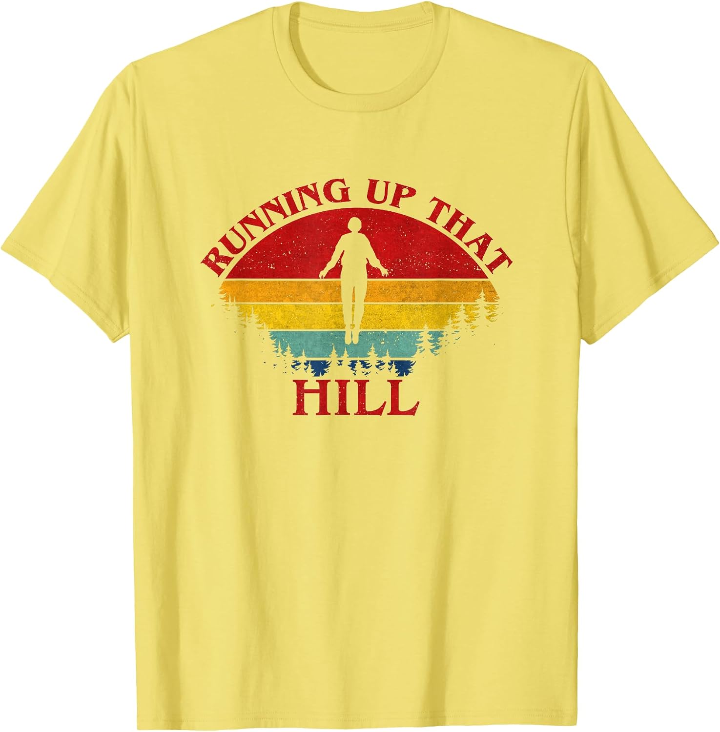 Running up that hill 80s Runner Lover - Adult & Kids T-Shirts, Sweatshirts & Hoodies apparel design preview 1