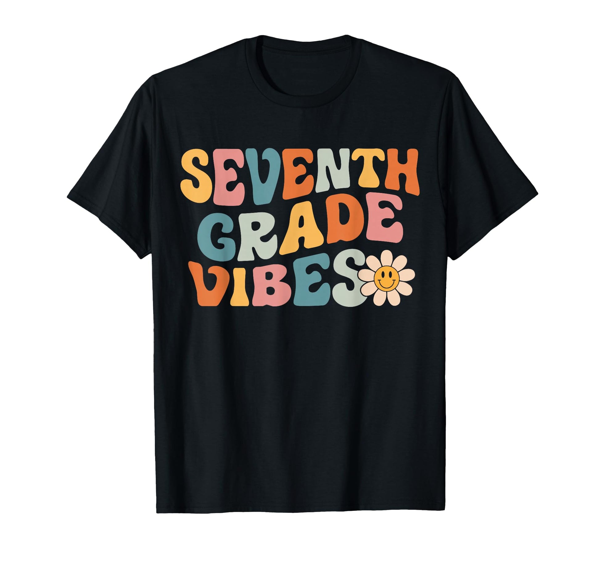 Seventh Grade Vibes 7Th Grade T-Shirt - Casual Everyday Wear for Adults - T-Shirt, Sweatshirt, Hoodie