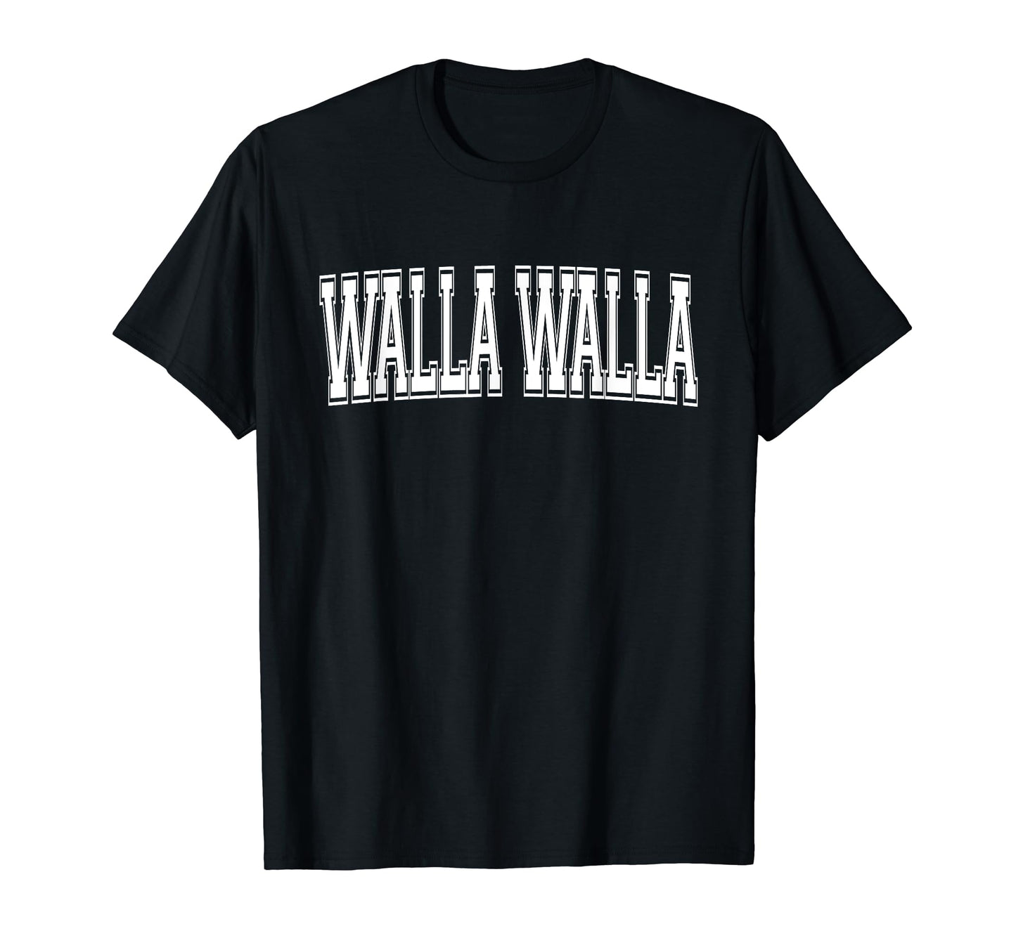 Walla Walla Wa Washington Usa Sports T-Shirt - Graphic Print Men Women - T-Shirt, Sweatshirt, Hoodie