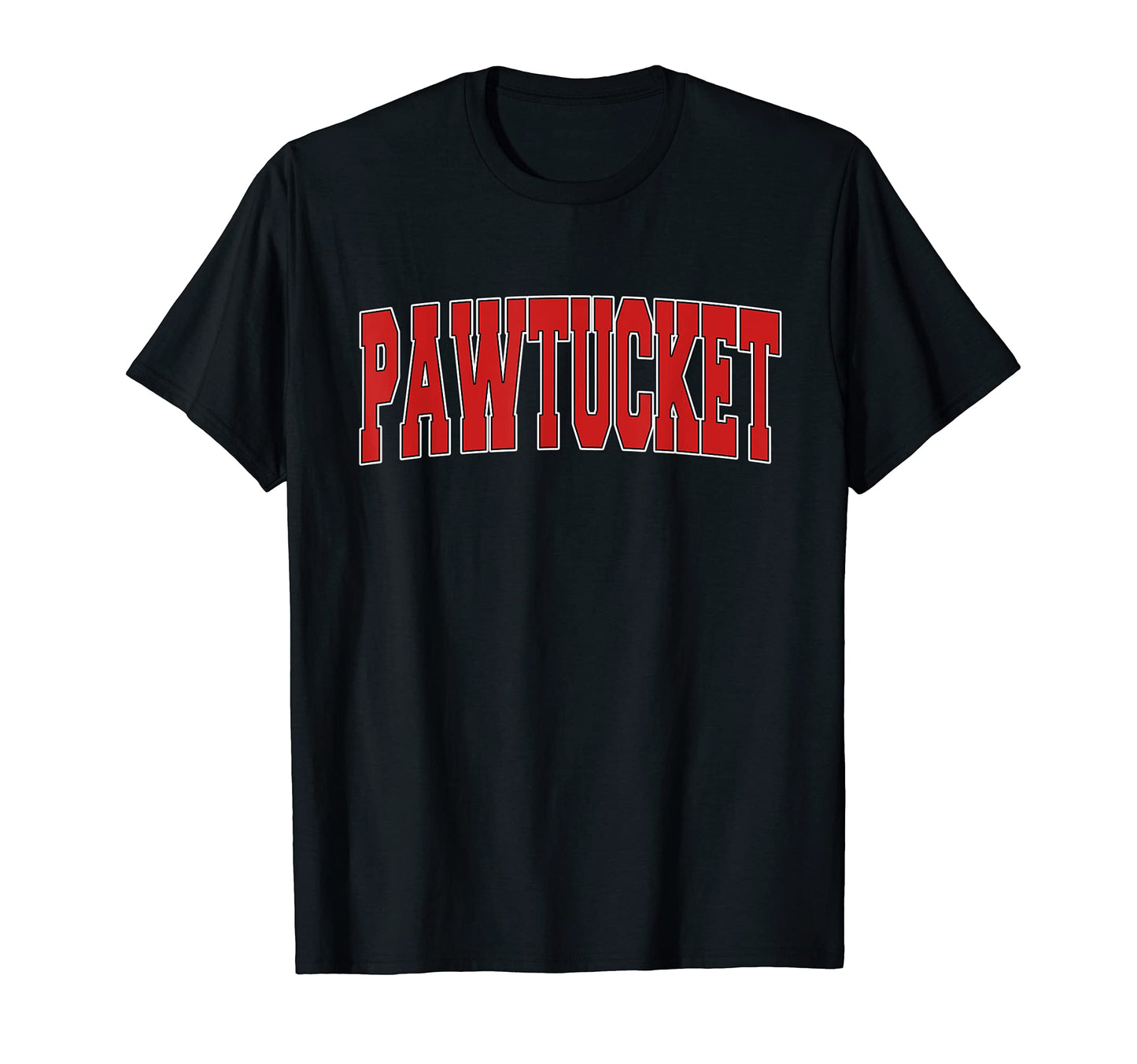 Pawtucket Ri Rhode Island Varsity T-Shirt - Minimalist Print for Adults - T-Shirt, Sweatshirt, Hoodie