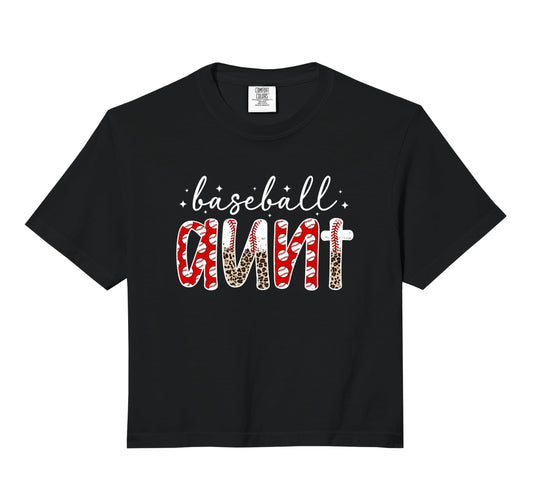 Baseball Aunt Leopard Aunt Baseball Player Hoodie - Unique Graphic Unisex - T-Shirt, Sweatshirt, Hoodie