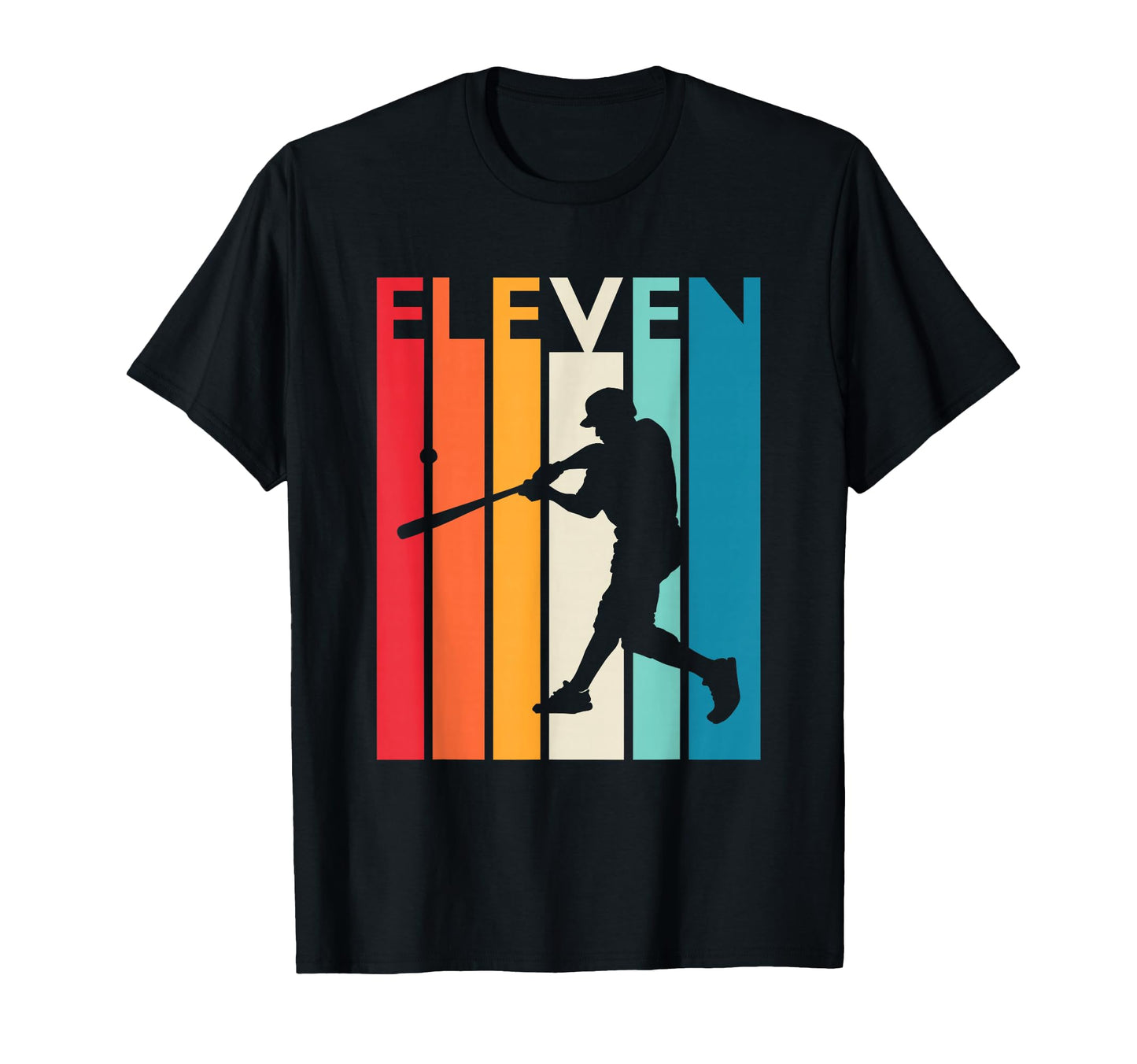 11Th Birthday Gift Eleven Baseball T-Shirt - Fun Novelty Design for Adults - T-Shirt, Sweatshirt, Hoodie