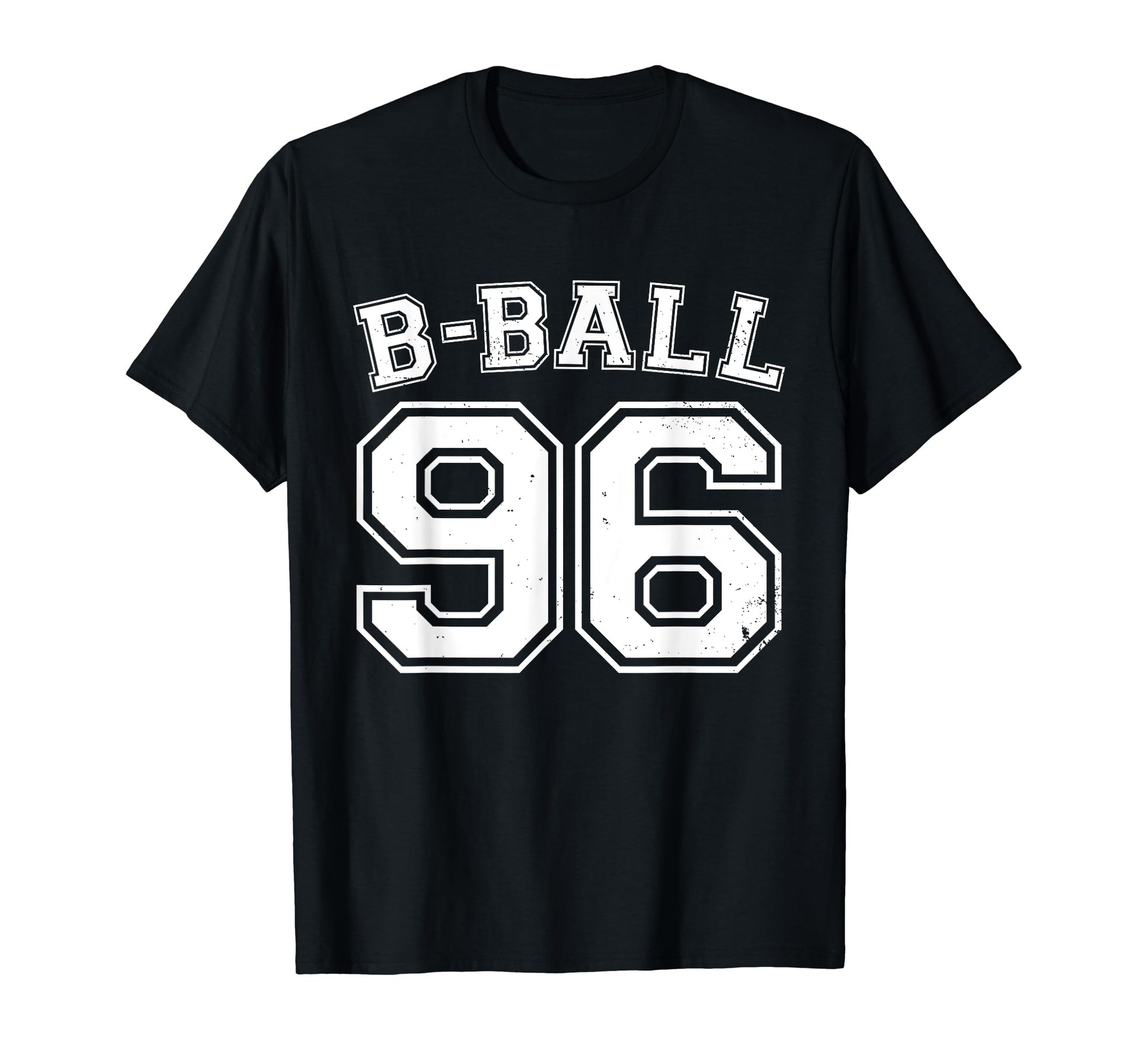 B Ball Basketball Player Number 96 T-Shirt - Unique Graphic for Adults - T-Shirt, Sweatshirt, Hoodie
