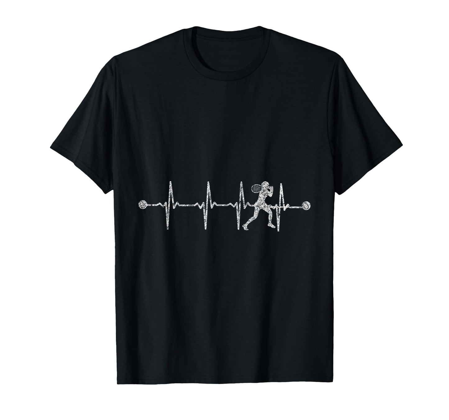 Baseball Heartbeat Ekg Pulse T-Shirt - Custom Art Print for Adults - T-Shirt, Sweatshirt, Hoodie