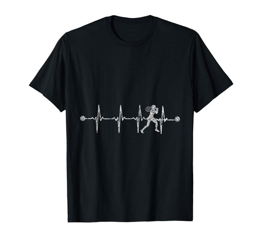 Baseball Heartbeat Ekg Pulse T-Shirt - Custom Art Print for Adults - T-Shirt, Sweatshirt, Hoodie
