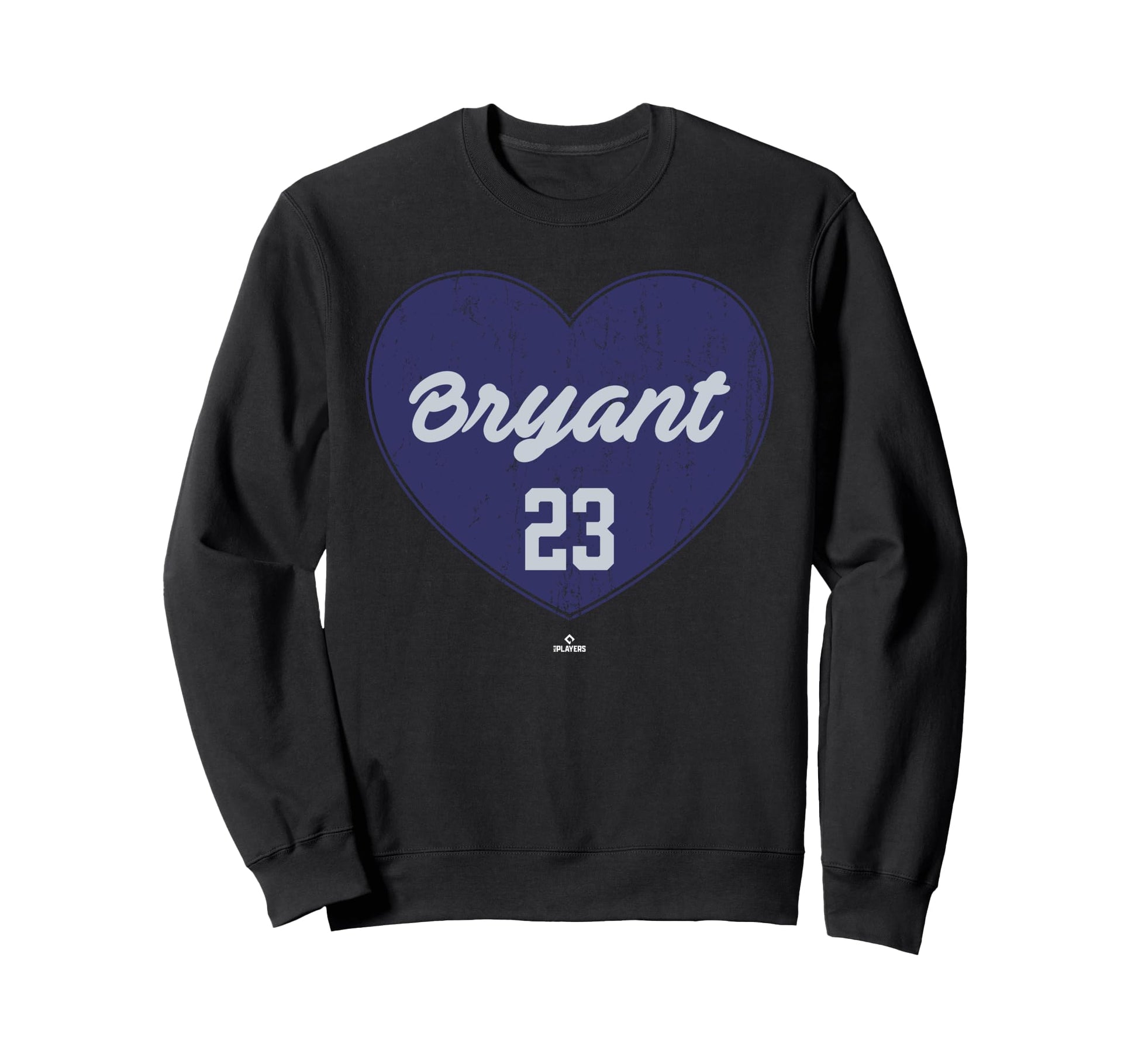 Distressed Heart Kris Bryant Sweatshirt - Fun Novelty Design Unisex - T-Shirt, Sweatshirt, Hoodie