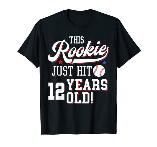 Baseball Birthday Party This Rookie T-Shirt - Fun Novelty Design Unisex - T-Shirt, Sweatshirt, Hoodie