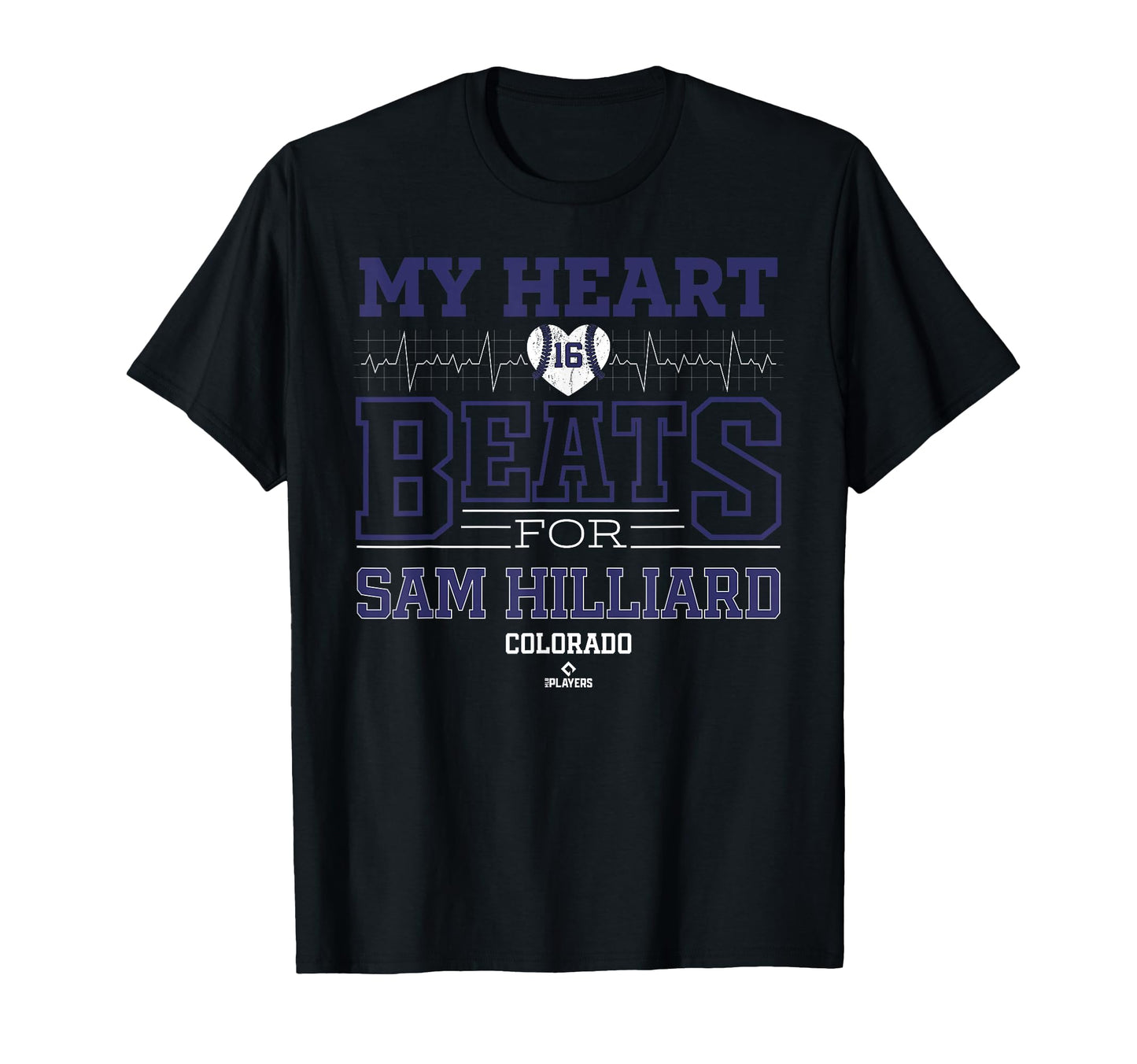 My Heart Beats Sam Hilliard Colorado T-Shirt - Trendy Graphic Men Women - T-Shirt, Sweatshirt, Hoodie