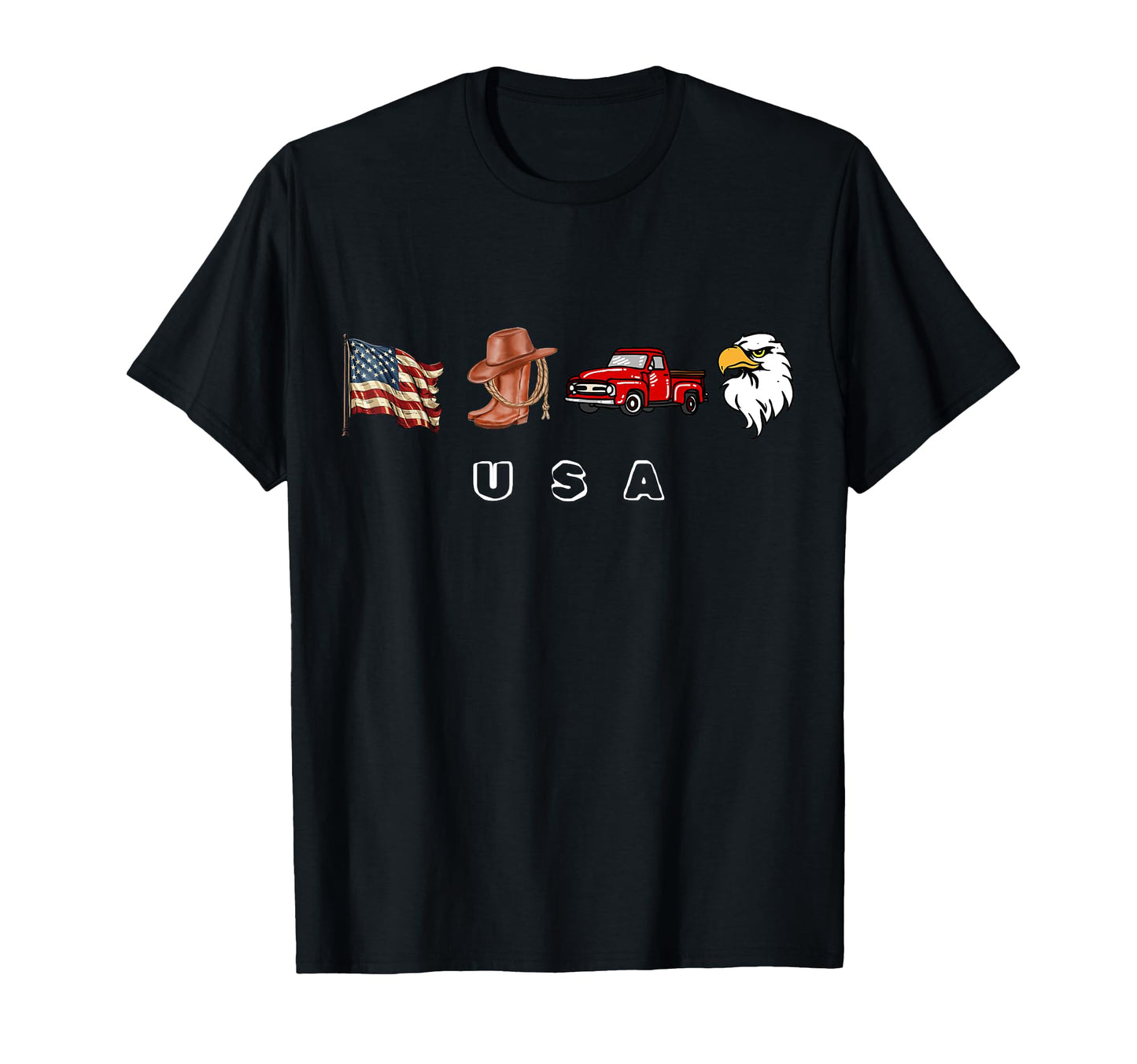 Cowboy Boots Hat Semi Trucks Driver T-Shirt - Trendy Graphic Men Women - T-Shirt, Sweatshirt, Hoodie
