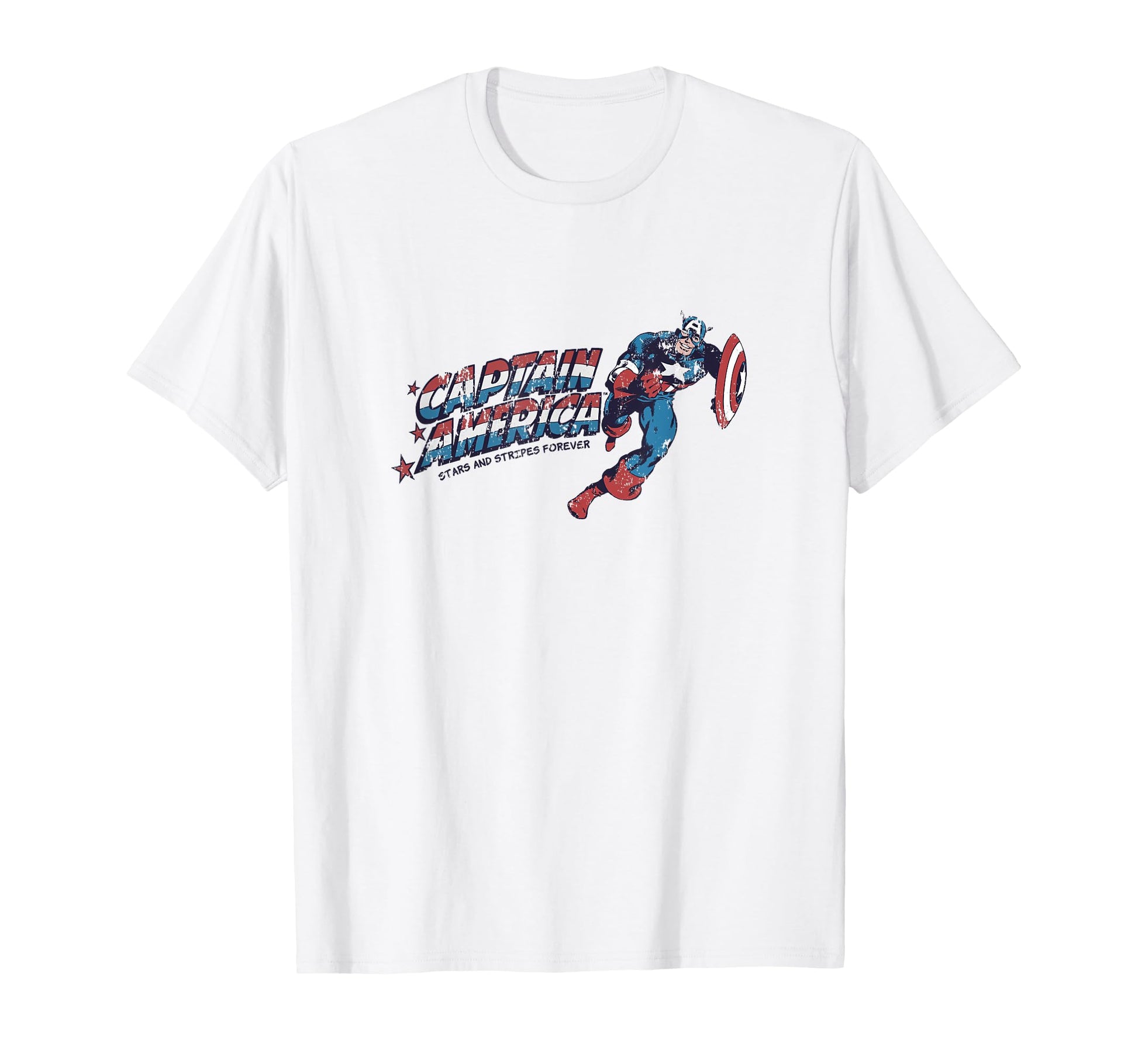 Marvel Comics Stars Stripes Forever T-Shirt - Streetwear Style for Adults - T-Shirt, Sweatshirt, Hoodie
