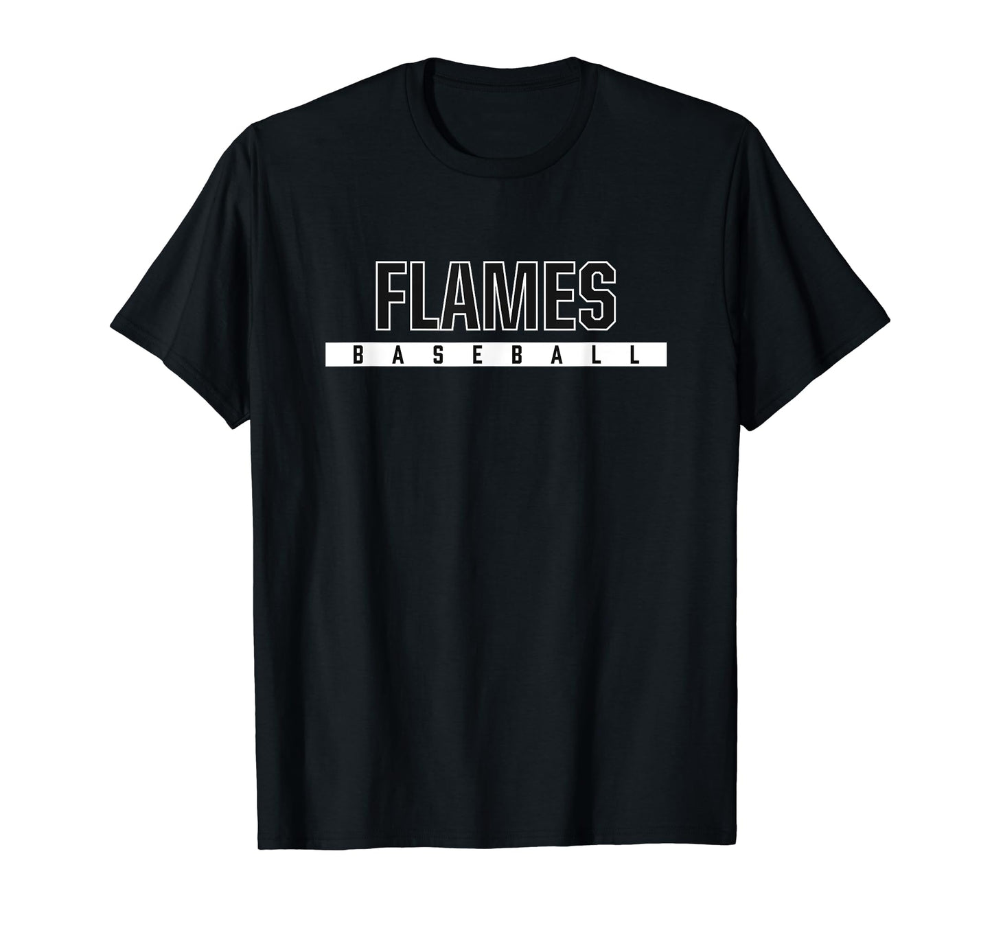 Flames Lodi High School Baseball T-Shirt - Casual Everyday Wear Unisex - T-Shirt, Sweatshirt, Hoodie