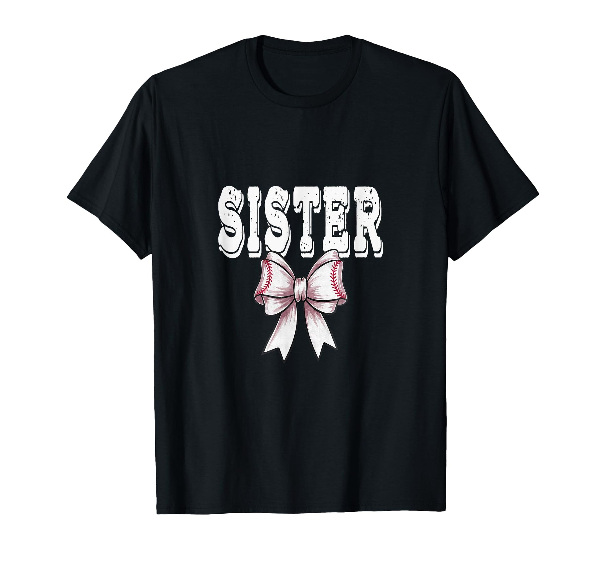 Coquette Baseball Bow Mom Sister T-Shirt - Aesthetic Graphic Men Women - T-Shirt, Sweatshirt, Hoodie