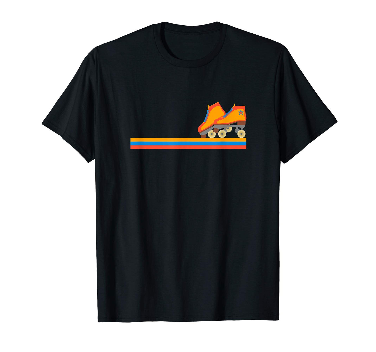 1970S Roller Skates Skating Quad T-Shirt - Streetwear Style for Adults - T-Shirt, Sweatshirt, Hoodie
