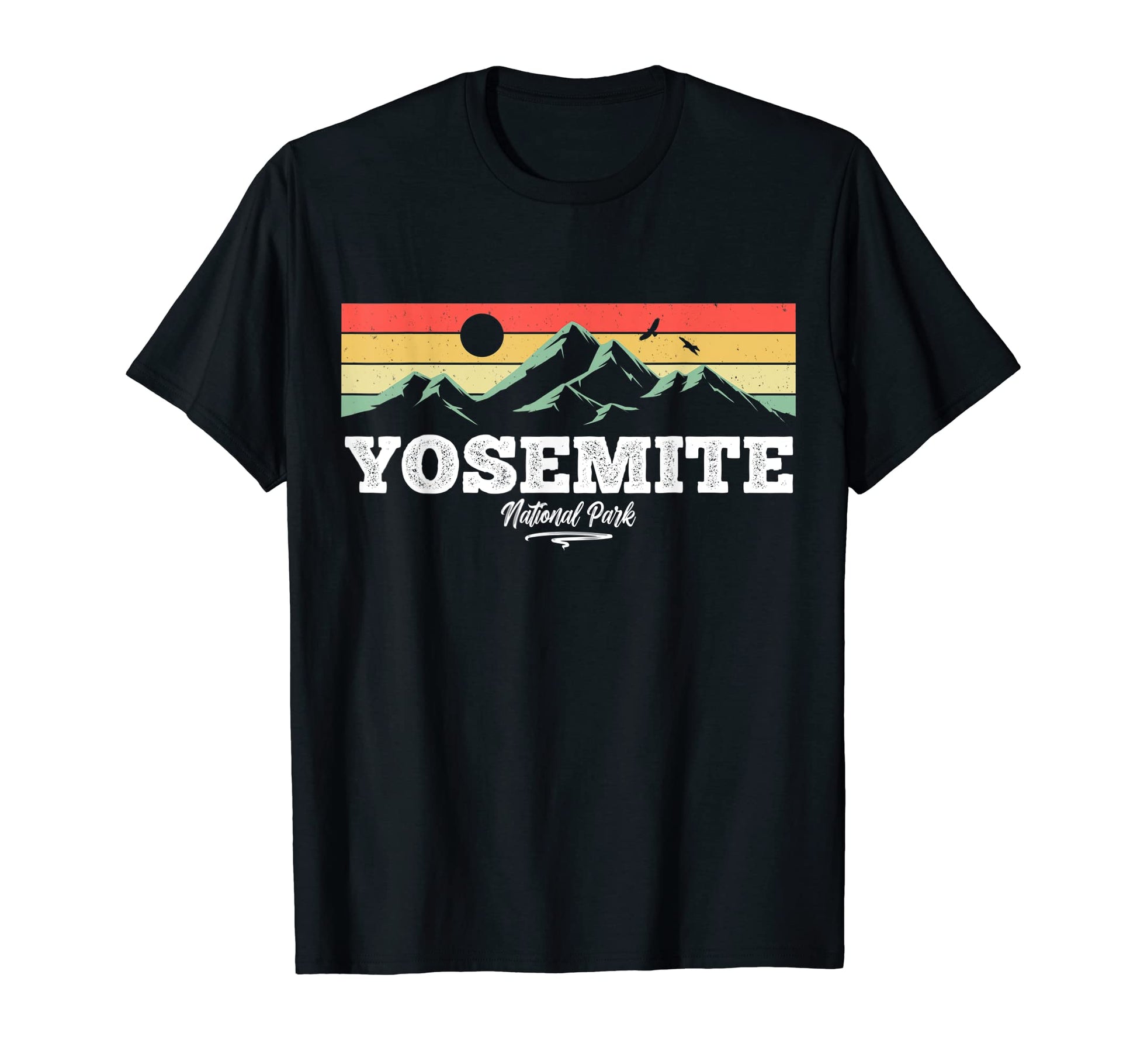 Yosemite National Park California Sunset T-Shirt - Graphic Print for Adults - T-Shirt, Sweatshirt, Hoodie