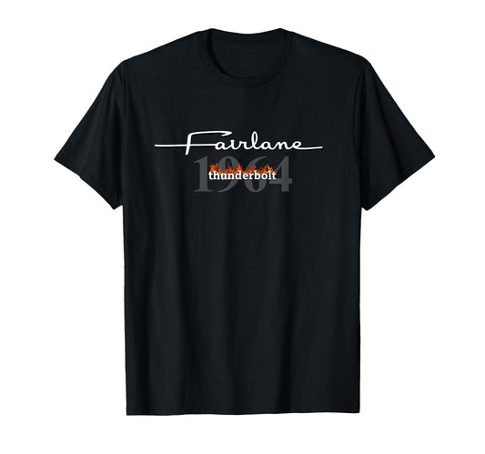 1964 Thunderbolt Emblem Fairlane 427 V8 T-Shirt - Streetwear Style Unisex - T-Shirt, Sweatshirt, Hoodie