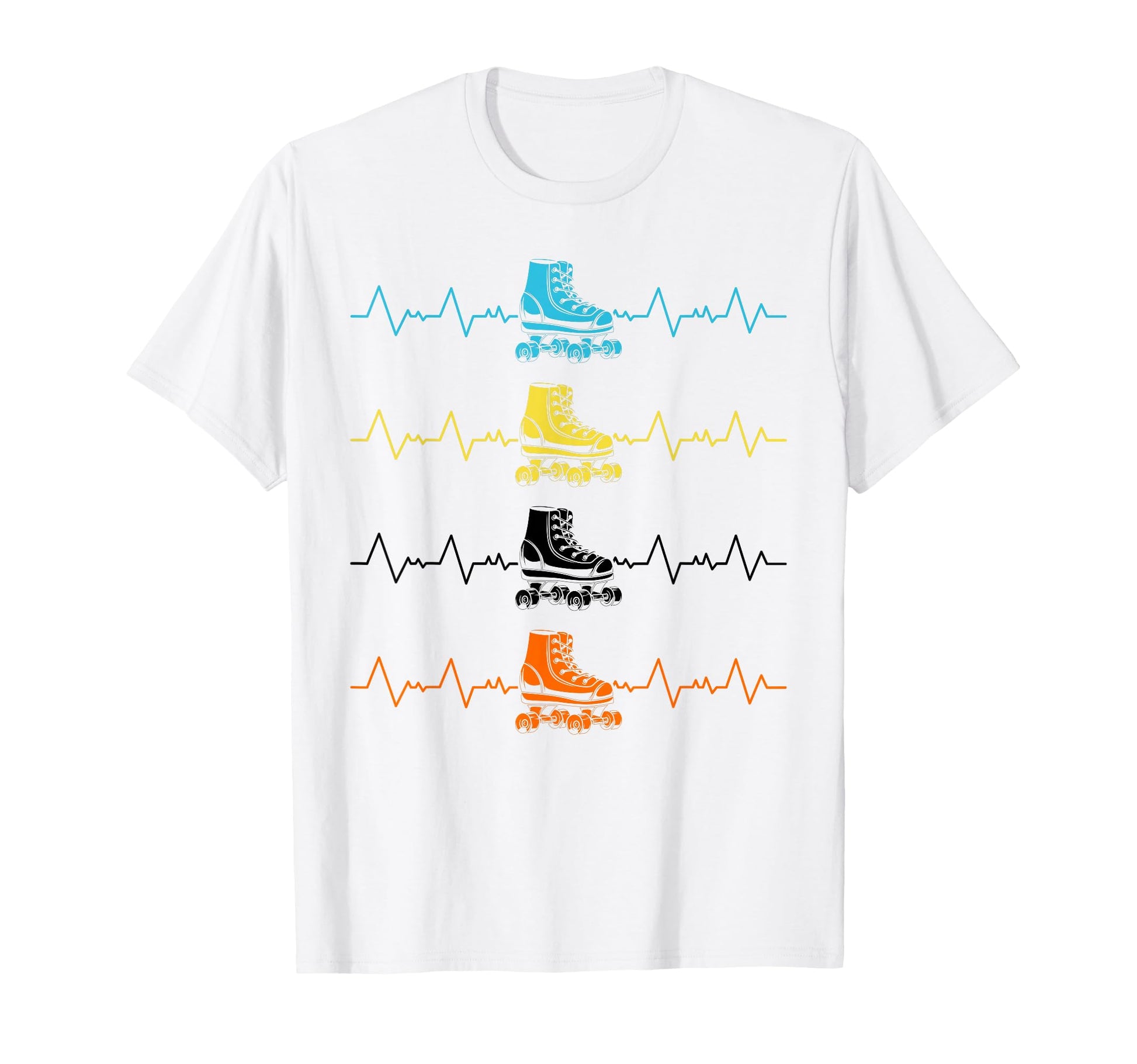 Roller Skate Skating Sport Rollerblader T-Shirt - Minimalist Print Unisex - T-Shirt, Sweatshirt, Hoodie