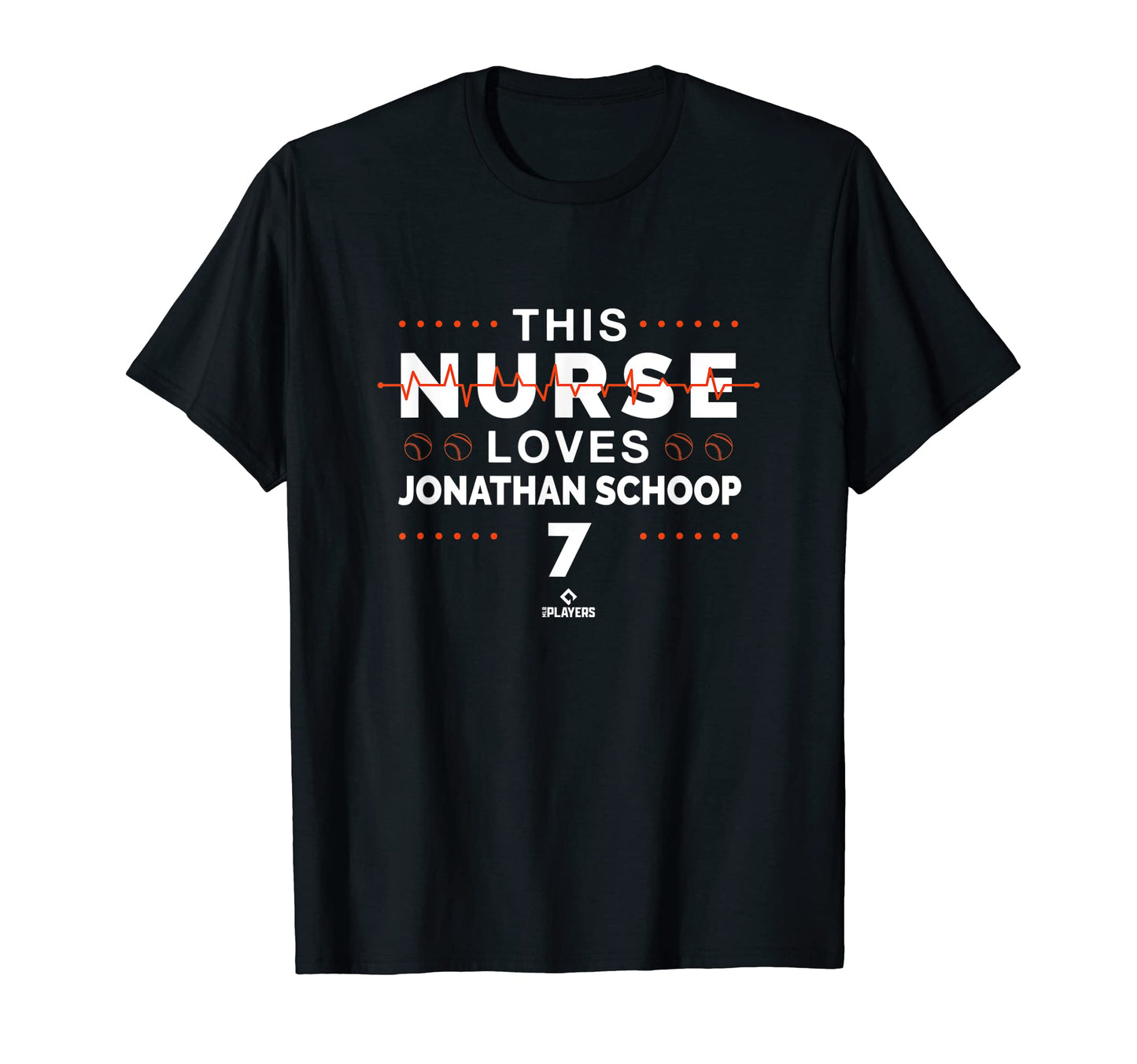 This Nurse Loves Jonathan Schoop T-Shirt - Streetwear Style Men Women - T-Shirt, Sweatshirt, Hoodie