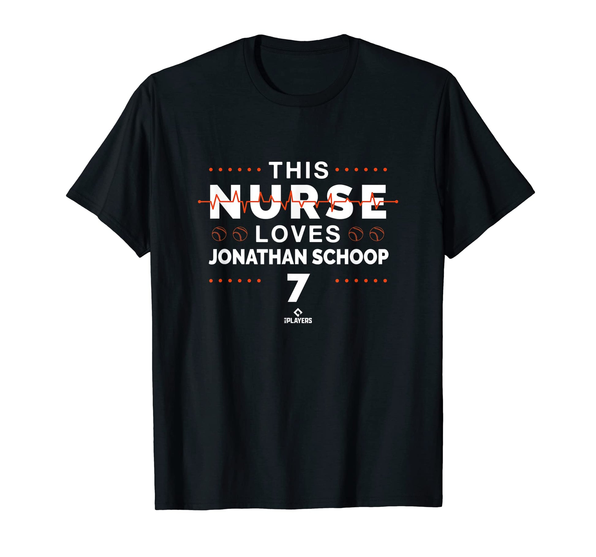This Nurse Loves Jonathan Schoop T-Shirt - Streetwear Style Men Women - T-Shirt, Sweatshirt, Hoodie