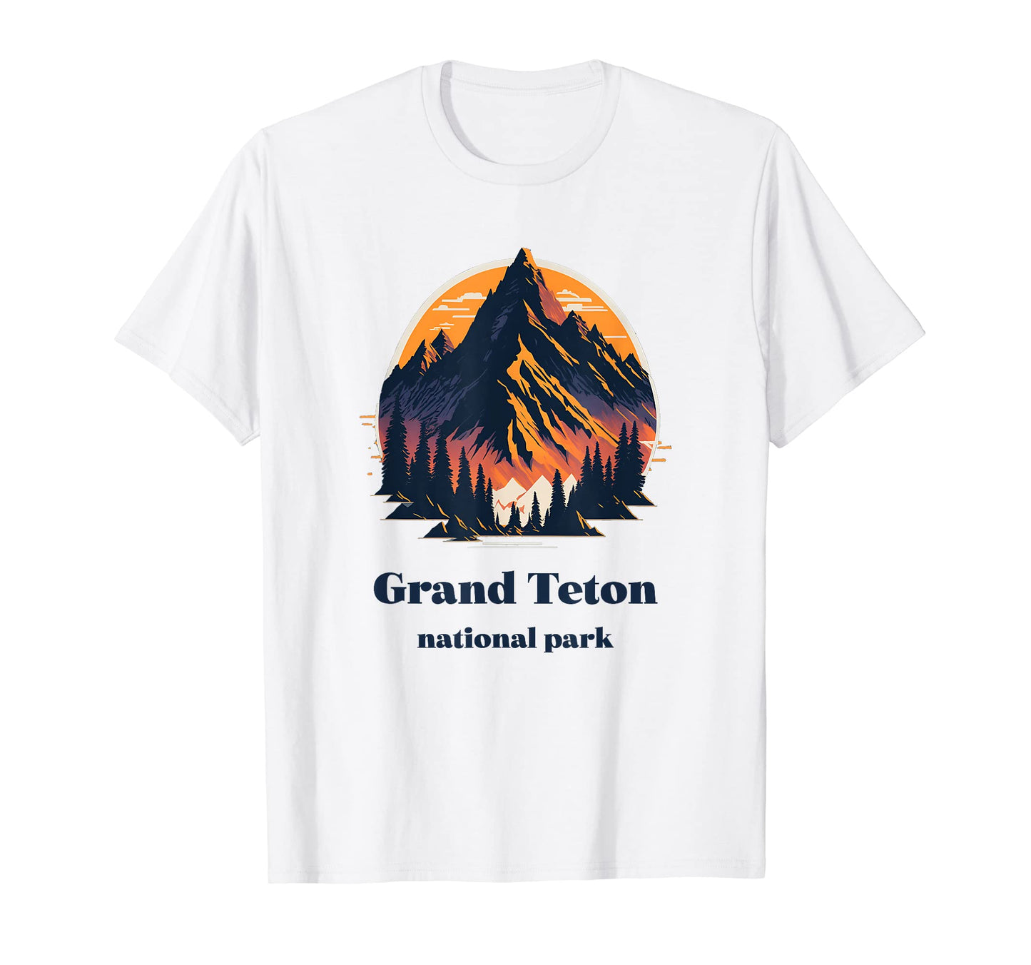Grand Teton National Park Wyoming T-Shirt - Casual Everyday Wear for Adults - T-Shirt, Sweatshirt, Hoodie