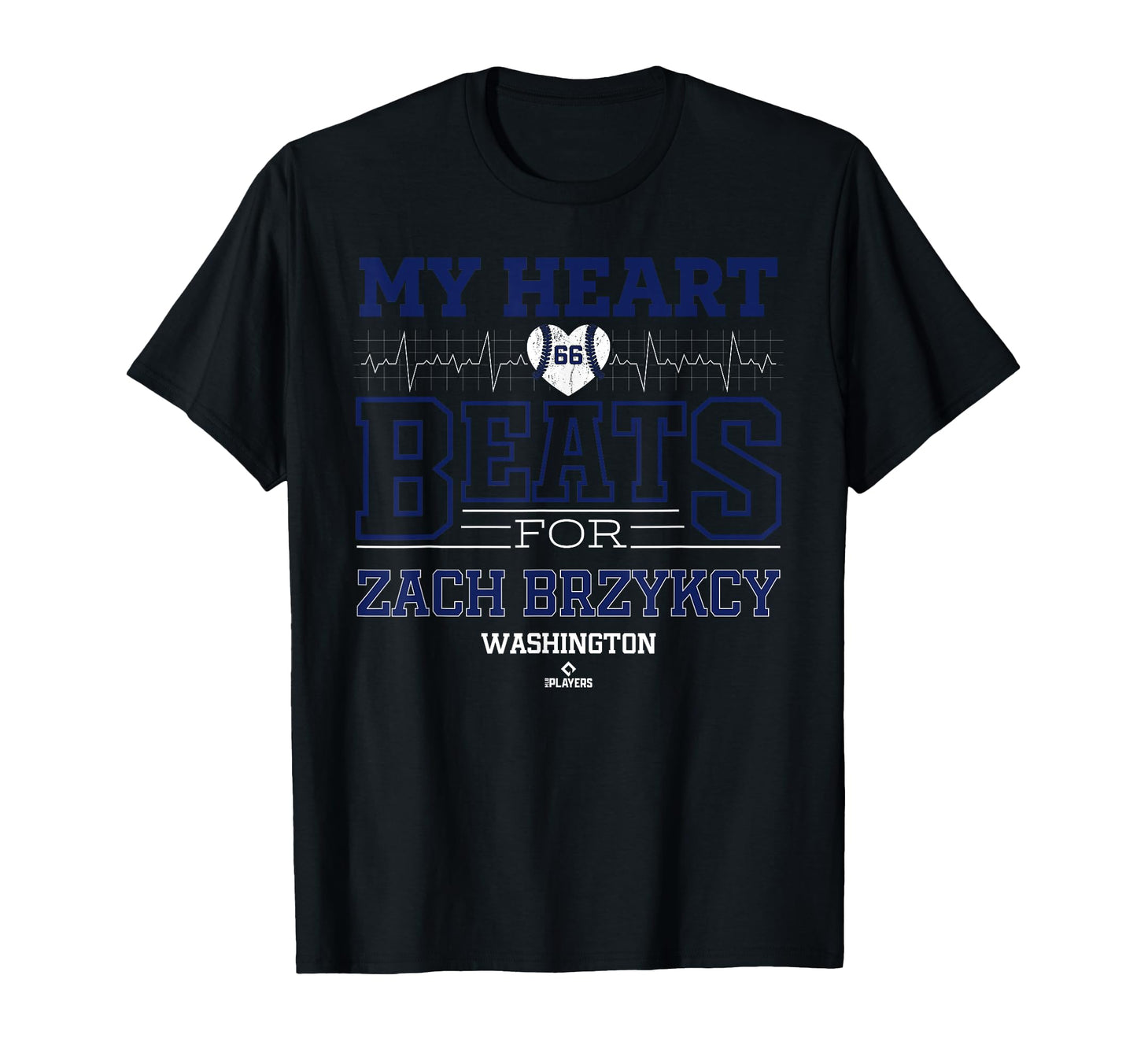 My Heart Beats Zach Brzykcy T-Shirt - Fun Novelty Design for Adults - T-Shirt, Sweatshirt, Hoodie
