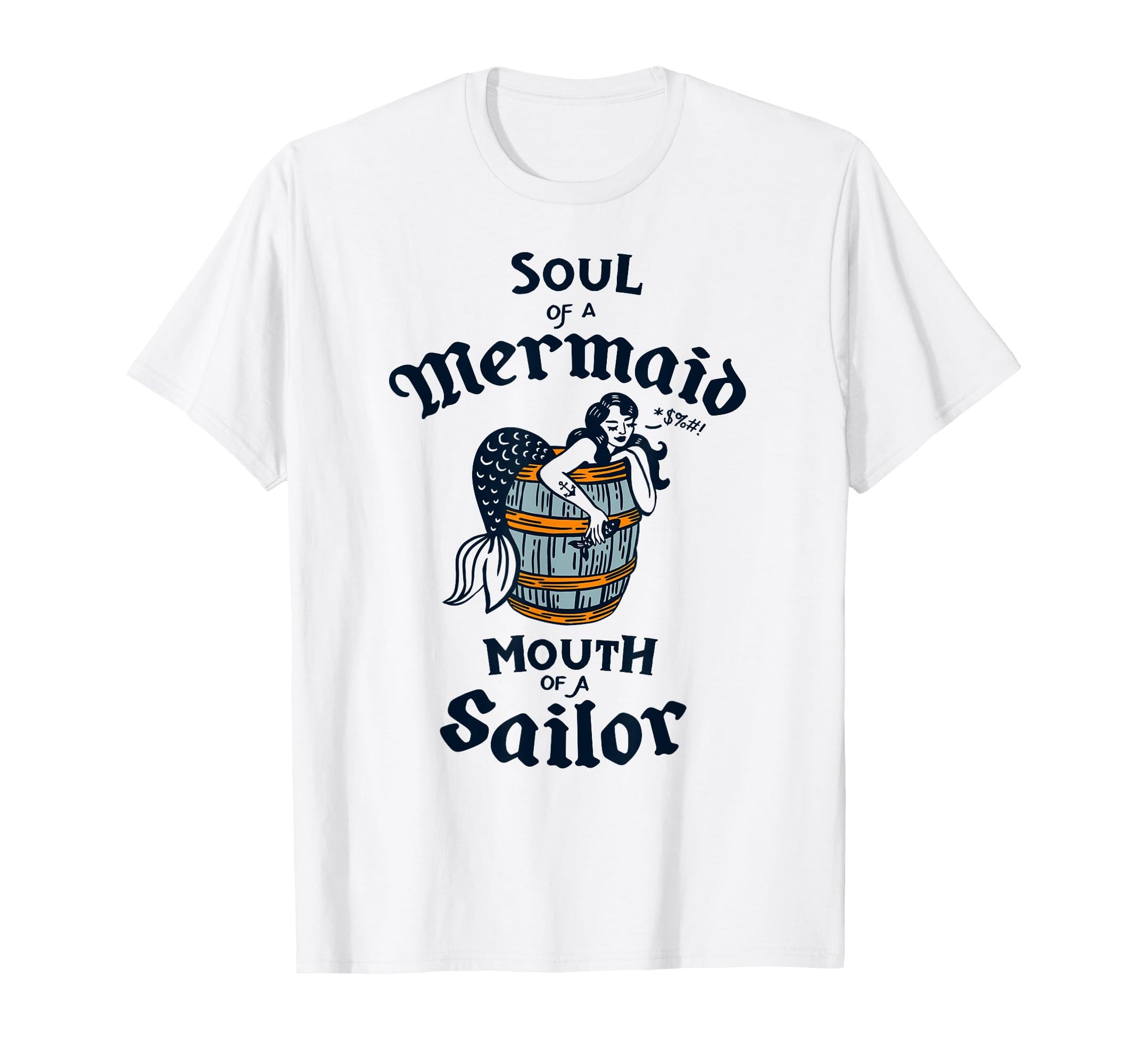 Soul Mermaid Summer Mermaids Beach T-Shirt - Trendy Graphic for Adults - T-Shirt, Sweatshirt, Hoodie