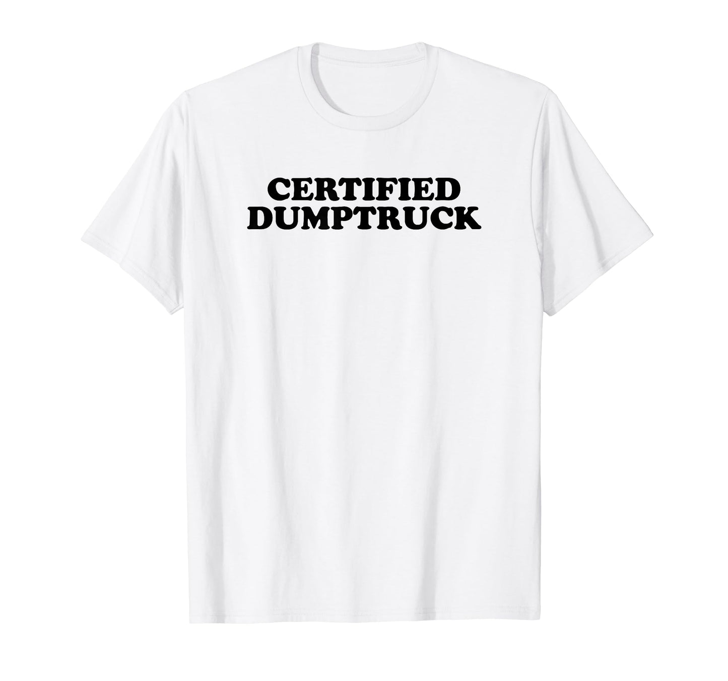 Certified Dumptruck Funny Y2K T-Shirt - Custom Art Print for Adults - T-Shirt, Sweatshirt, Hoodie