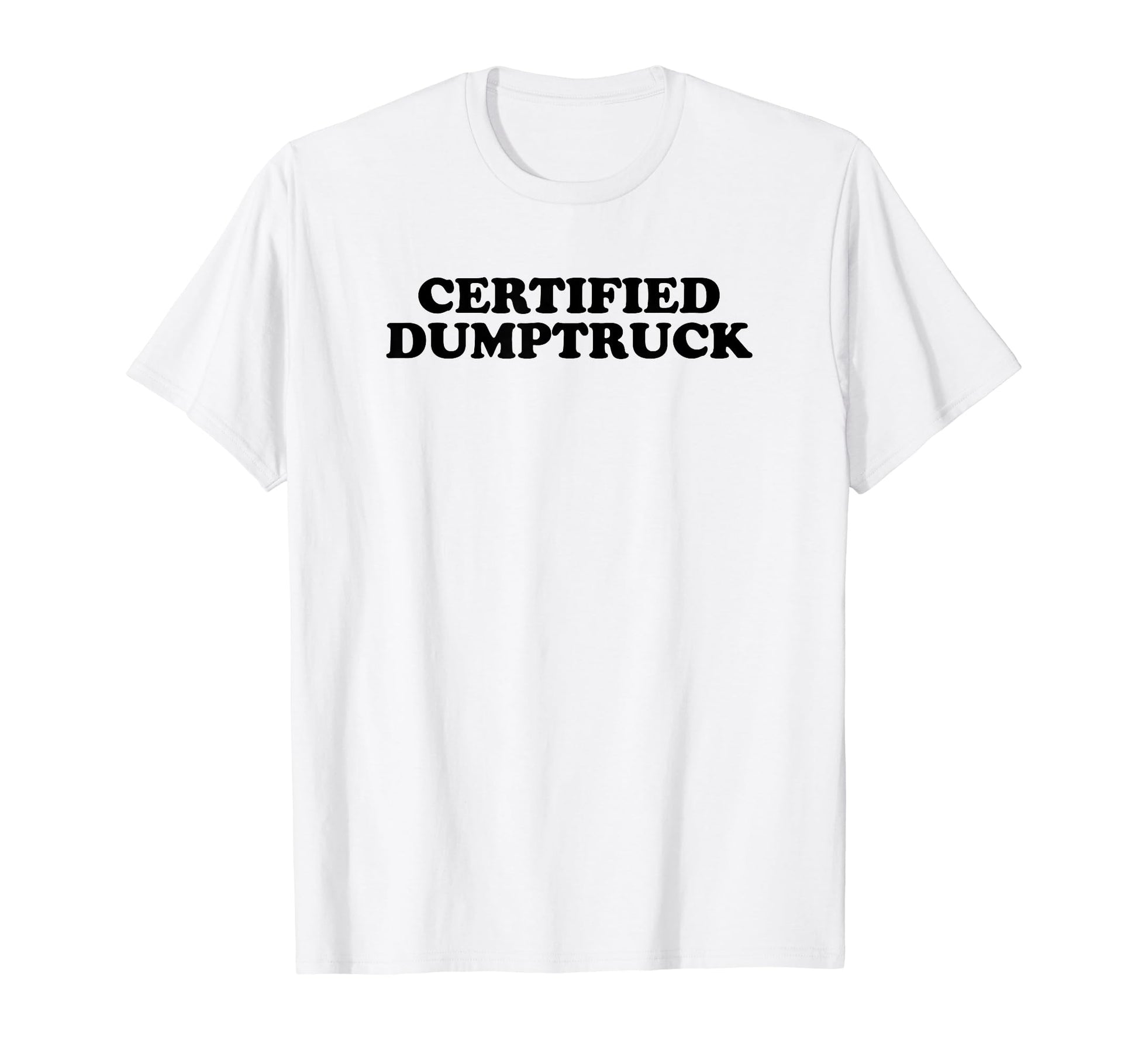 Certified Dumptruck Funny Y2K T-Shirt - Custom Art Print for Adults - T-Shirt, Sweatshirt, Hoodie