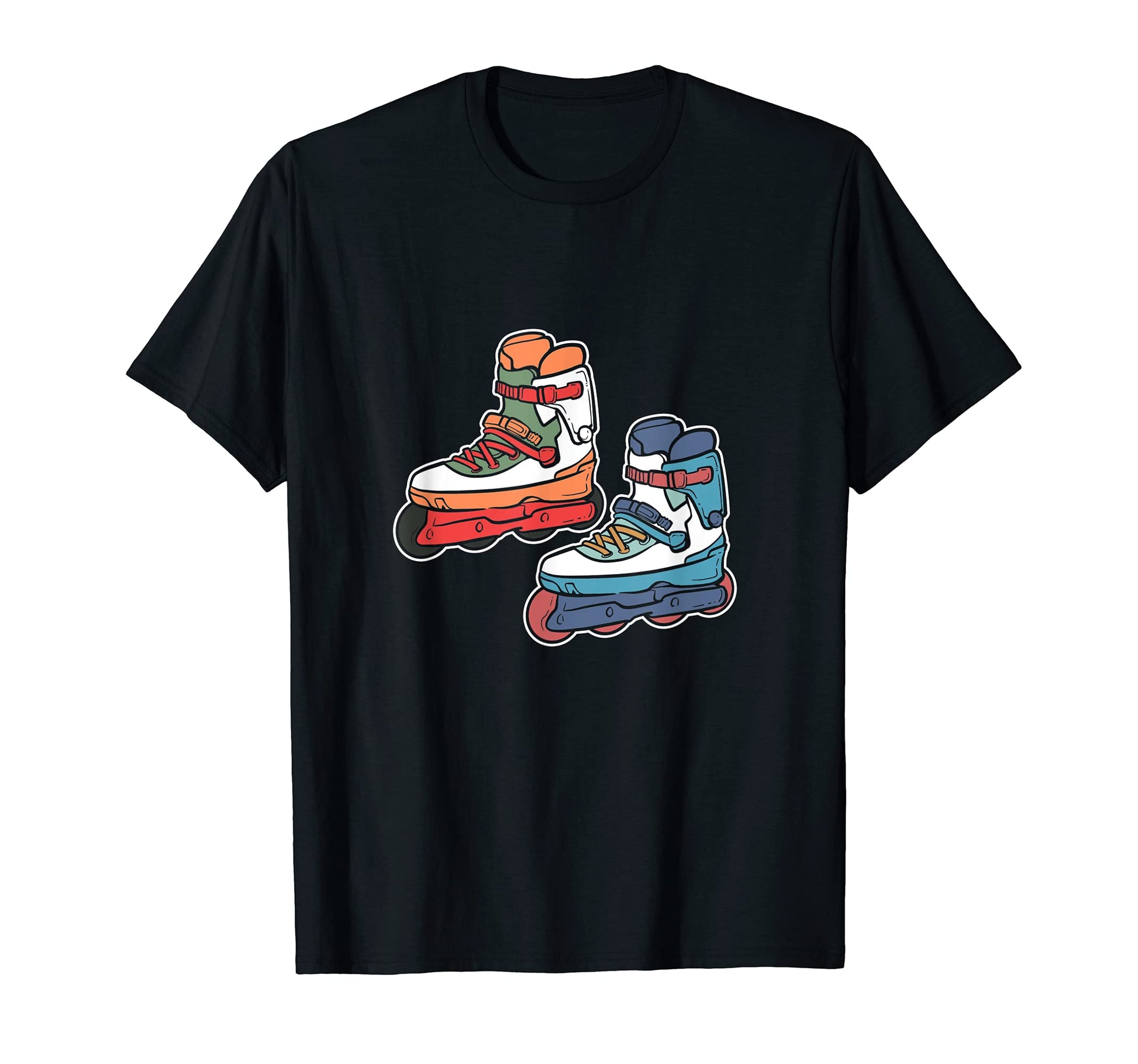Roller Skates Skating T-Shirt - Trendy Graphic for Adults - T-Shirt, Sweatshirt, Hoodie