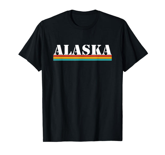 Alaska Stripes T-Shirt - Fun Novelty Design Men Women - T-Shirt, Sweatshirt, Hoodie