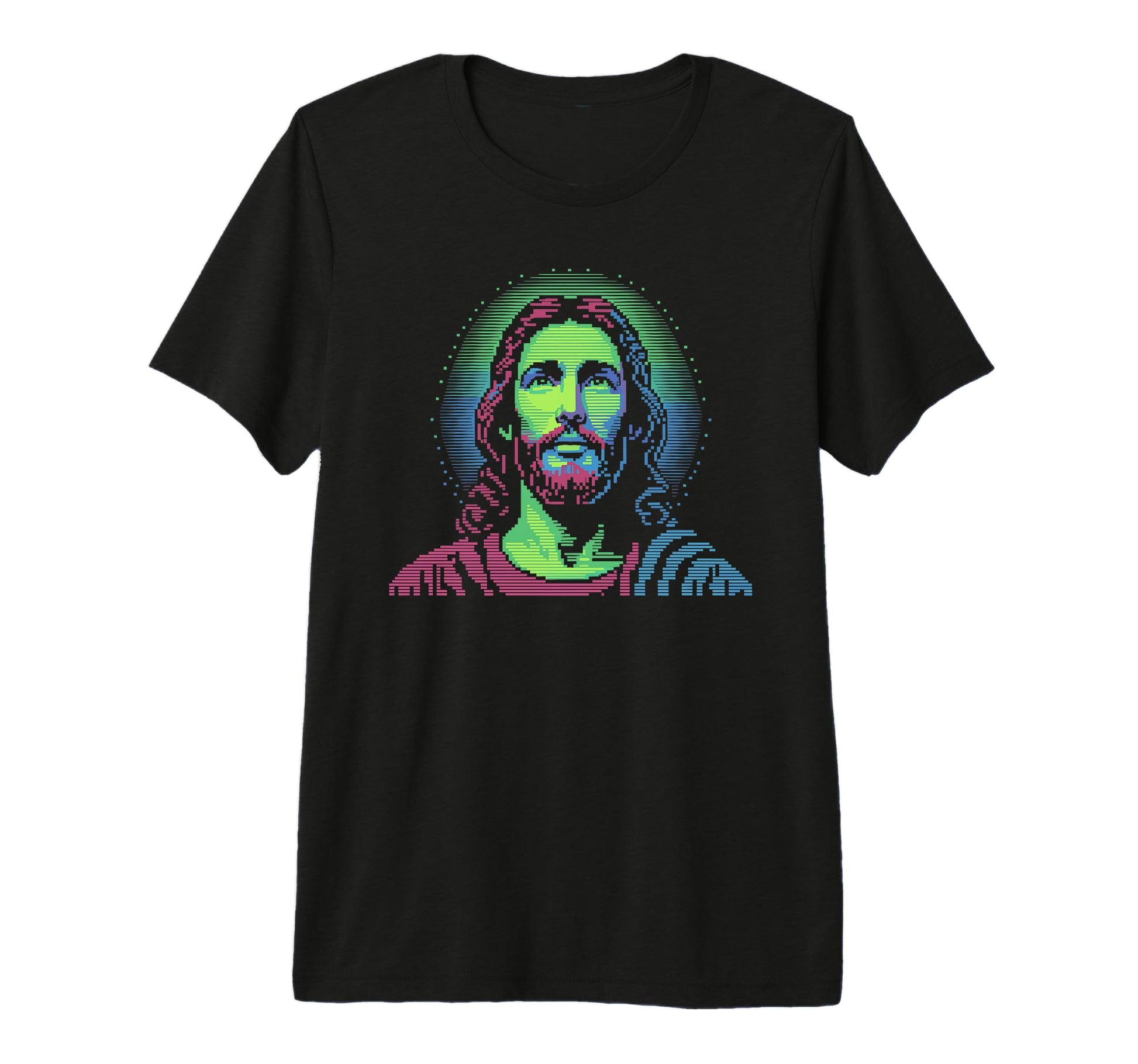 Pixel Jesus Arcade Christian Gamer T-Shirt - Streetwear Style Men Women - T-Shirt, Sweatshirt, Hoodie