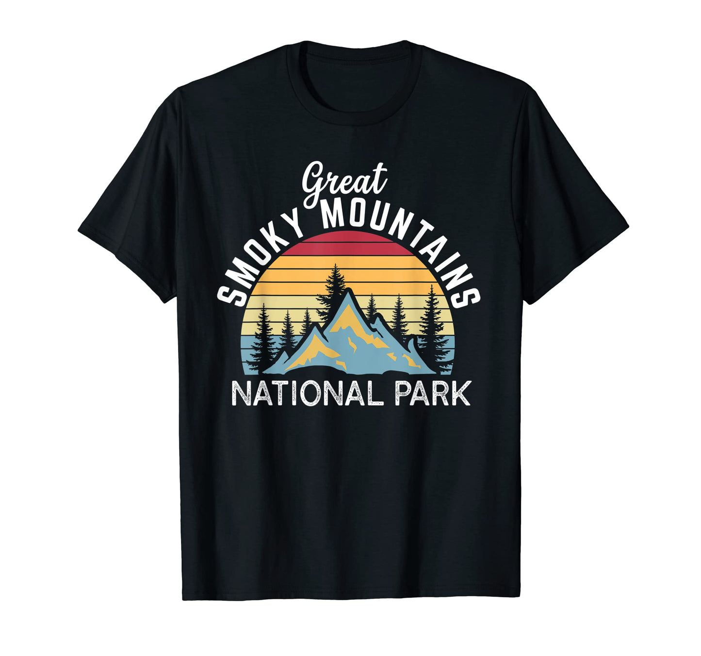 Great Smoky Mountains National T-Shirt - Casual Everyday Wear Men Women - T-Shirt, Sweatshirt, Hoodie