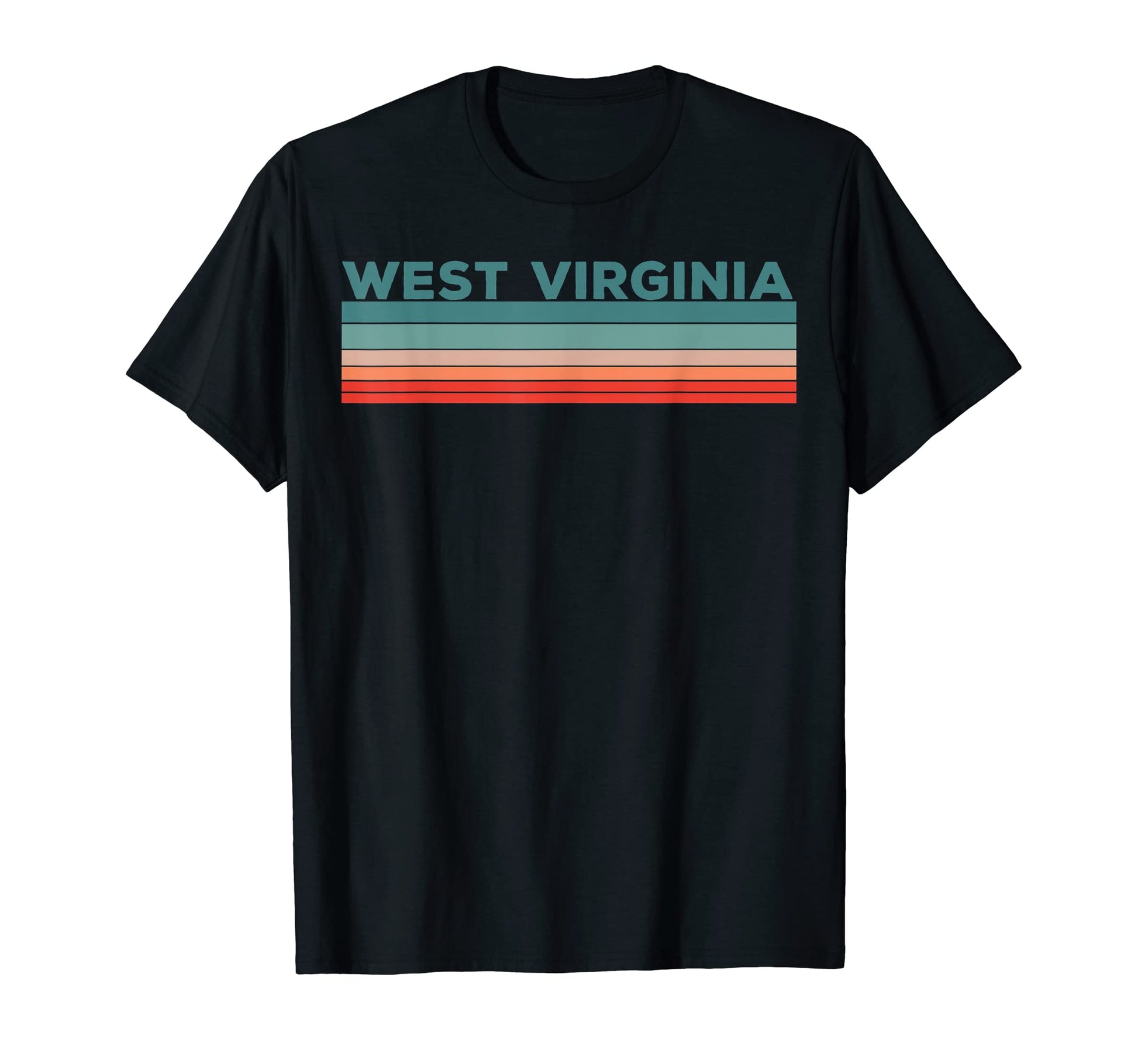 West Virginia 70S 80S T-Shirt - Trendy Graphic Men Women - T-Shirt, Sweatshirt, Hoodie